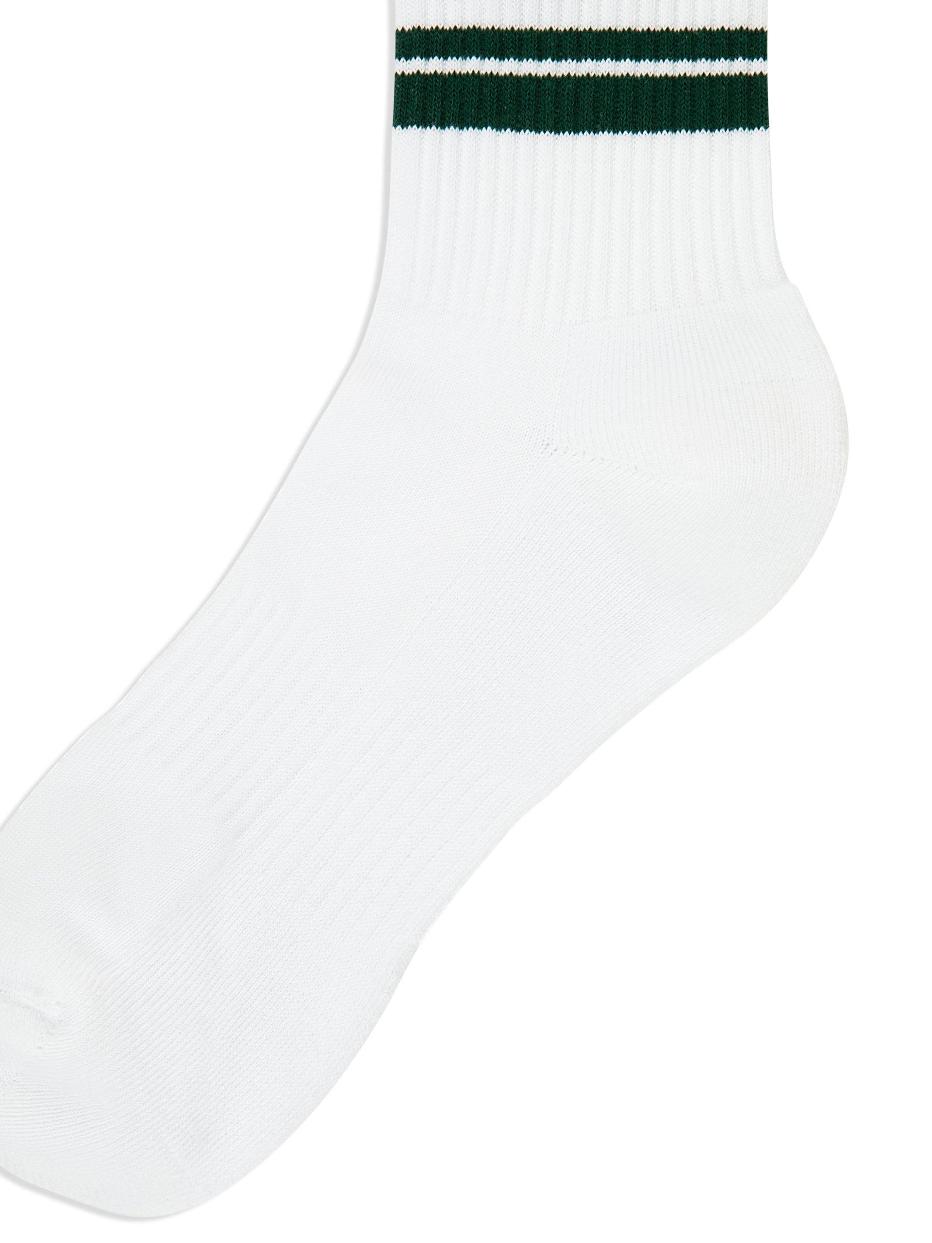 Clasico Script Logo Sock- Rainforest - Image 3