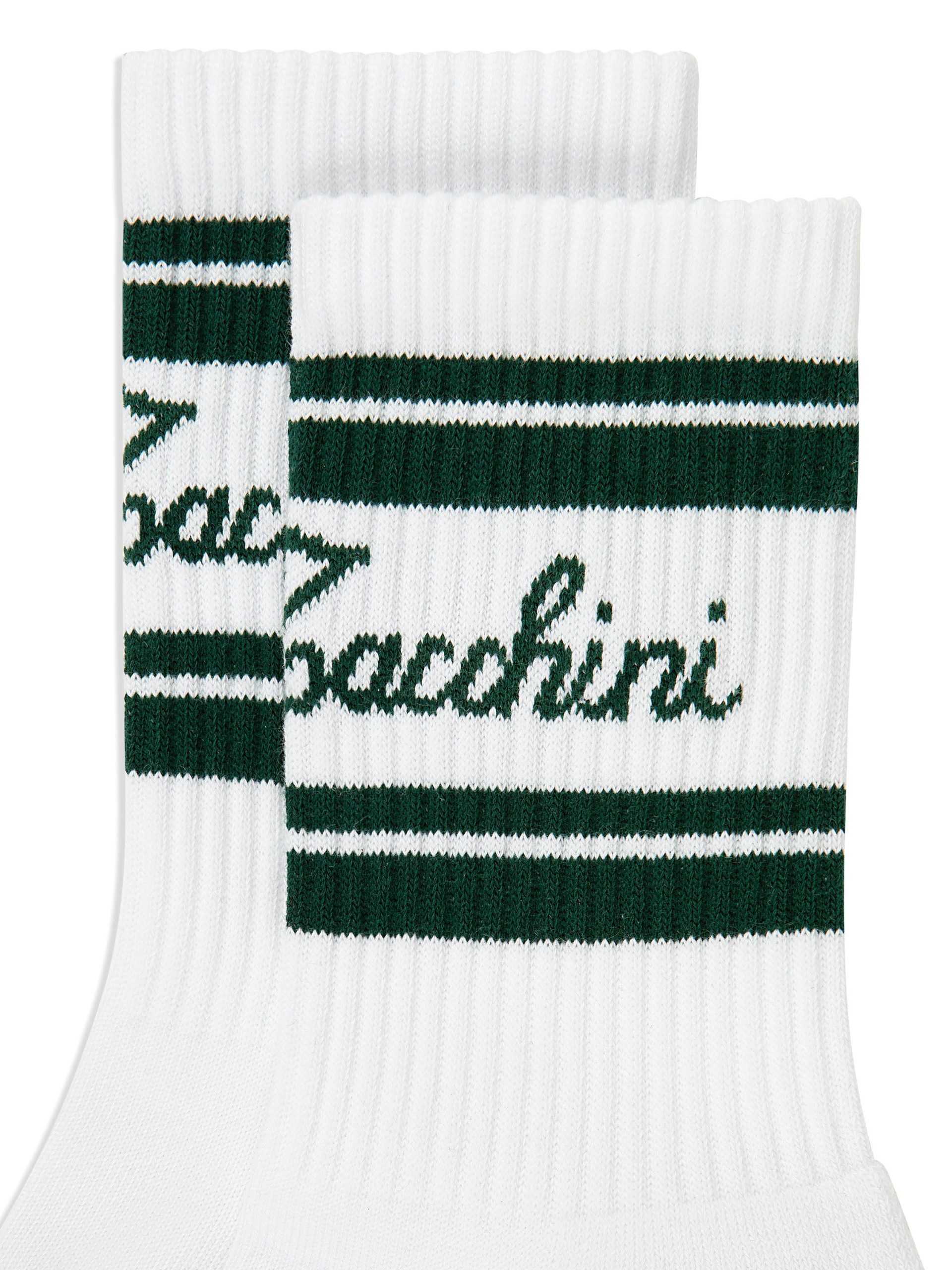 Clasico Script Logo Sock- Rainforest - Image 2