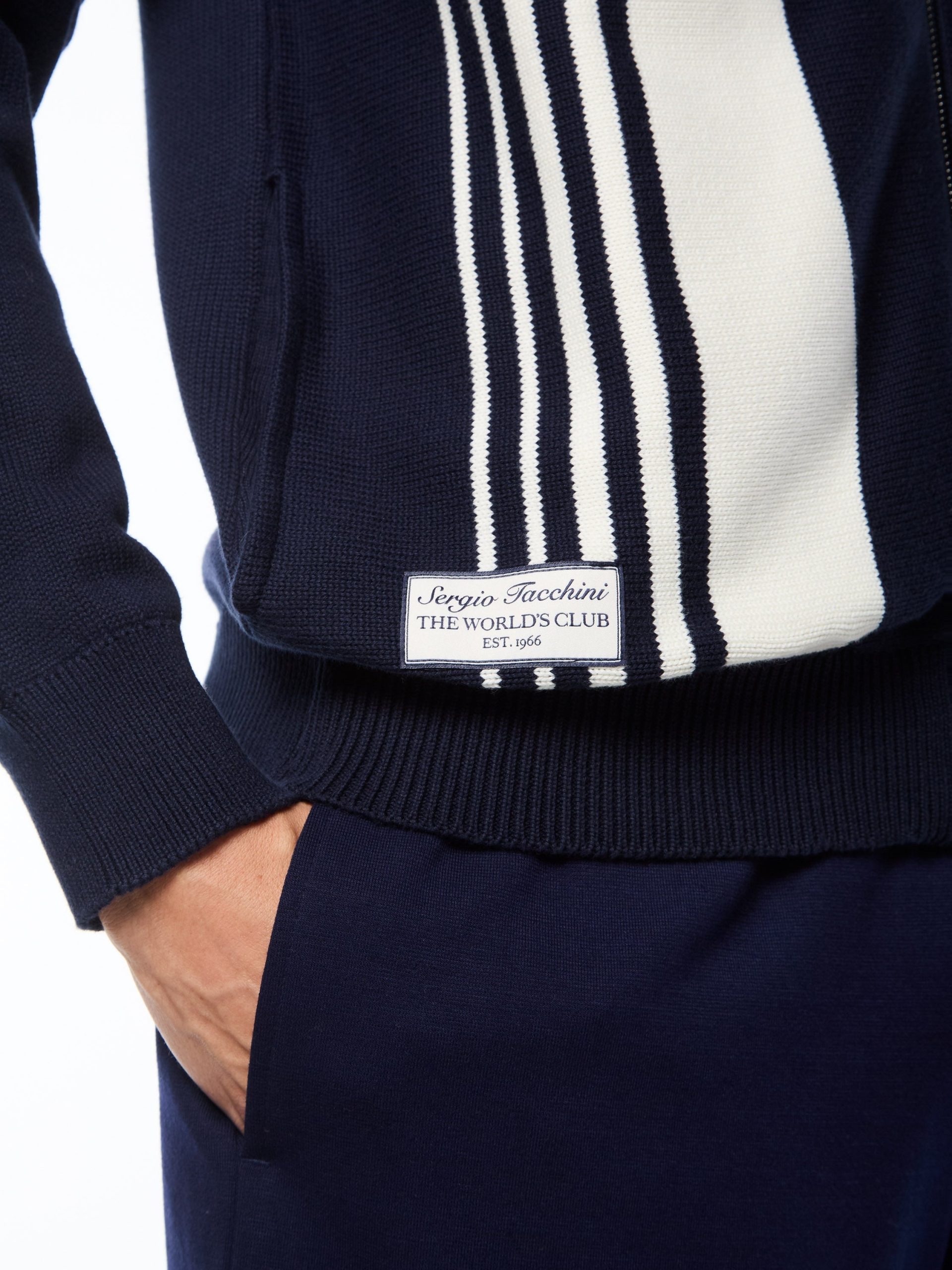 Cipri Knit Cardigan-Maritime Blue - Image 8