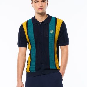 Montell Knit Polo-Maritime Blue