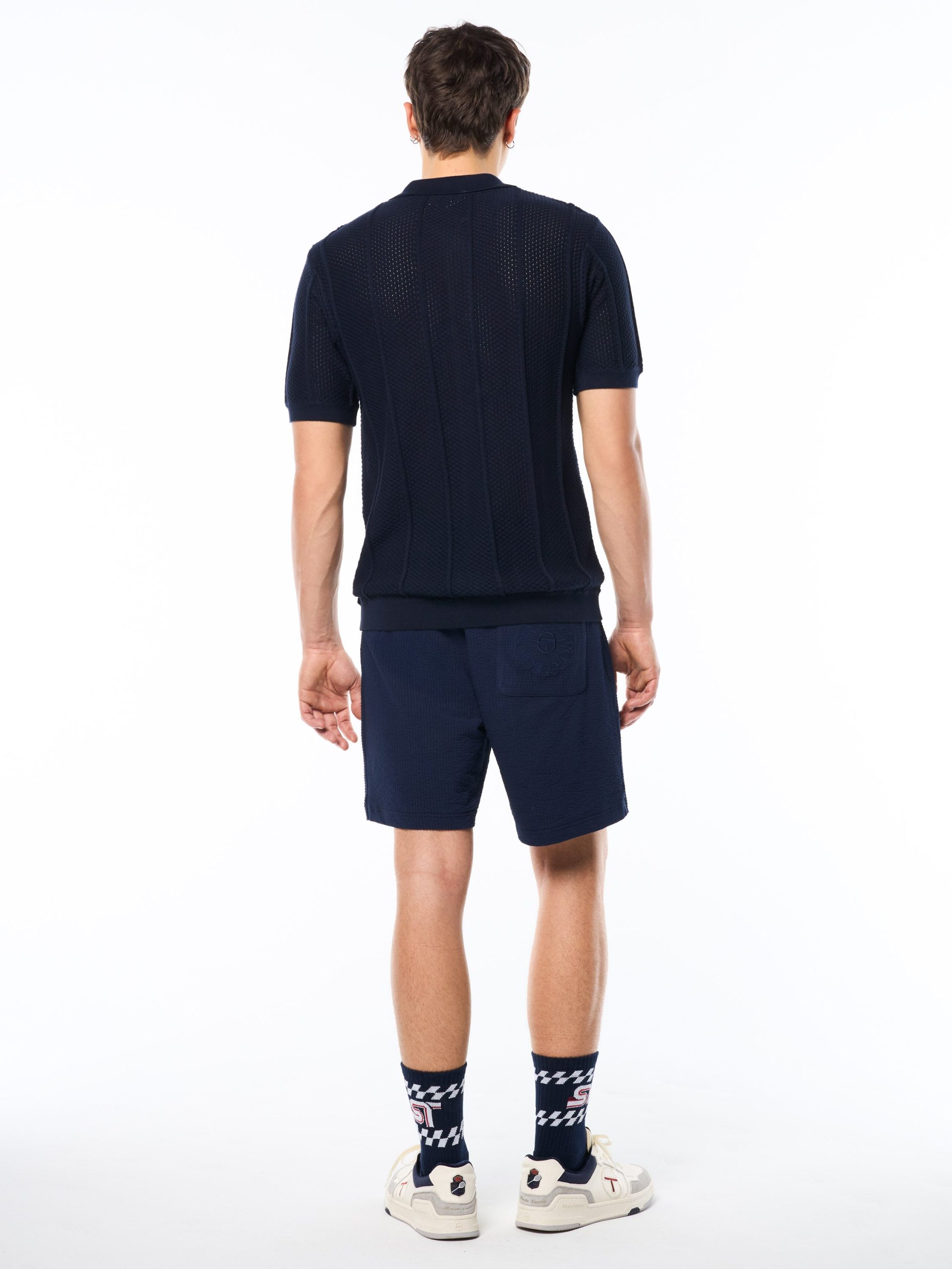 Montell Knit Polo-Maritime Blue - Image 5