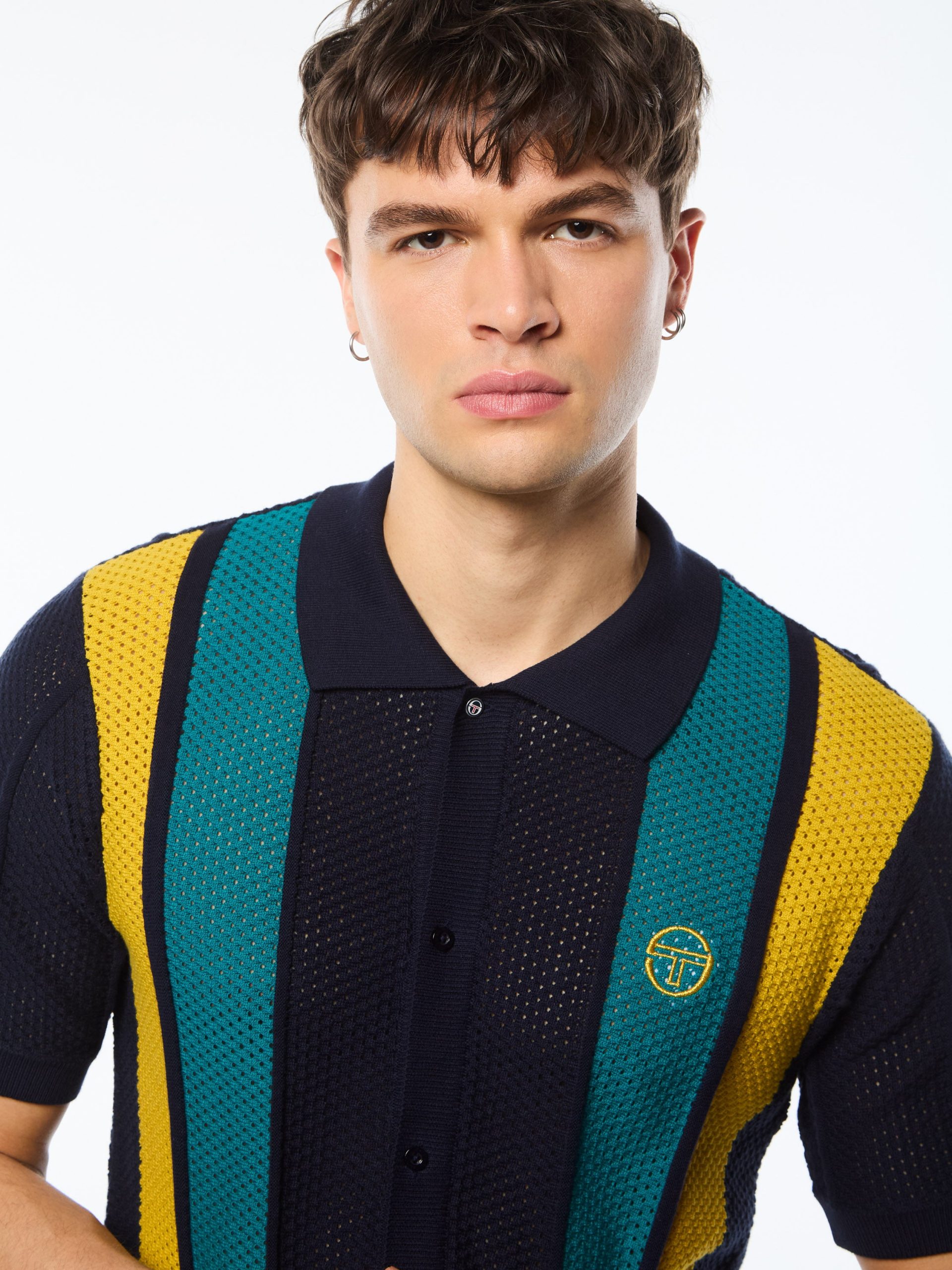 Montell Knit Polo-Maritime Blue - Image 7