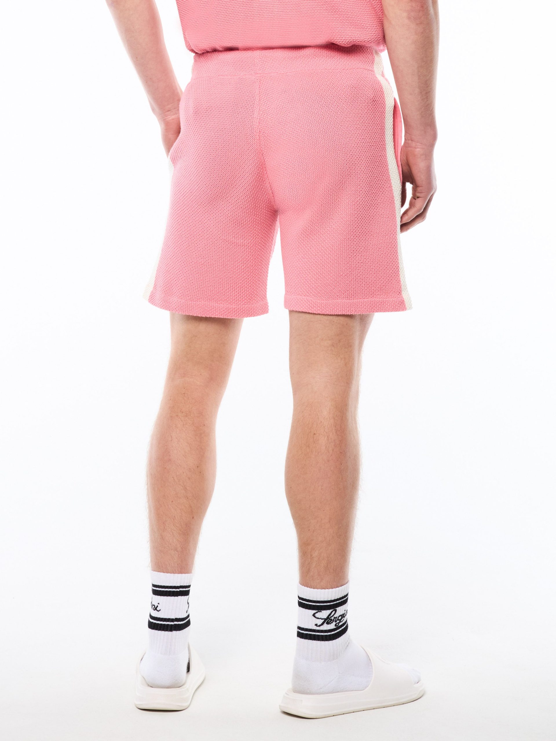 Fratelli Crochet Cabana Short-Geranium Pink - Image 4