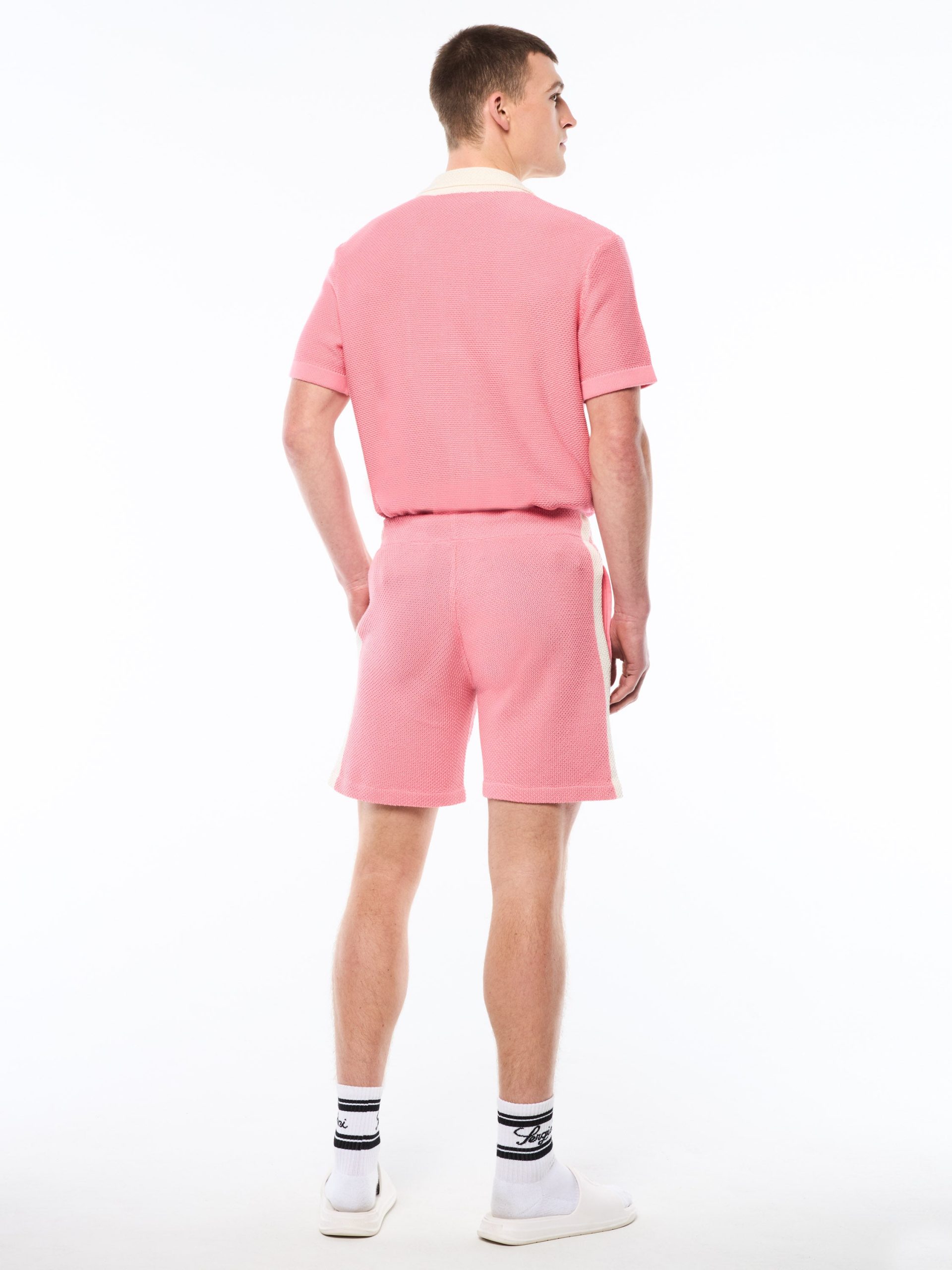 Fratelli Crochet Cabana Short-Geranium Pink - Image 5