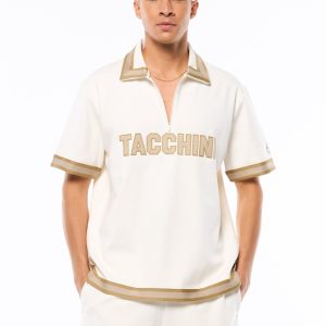 Tito Short Sleeve Polo-Gardenia