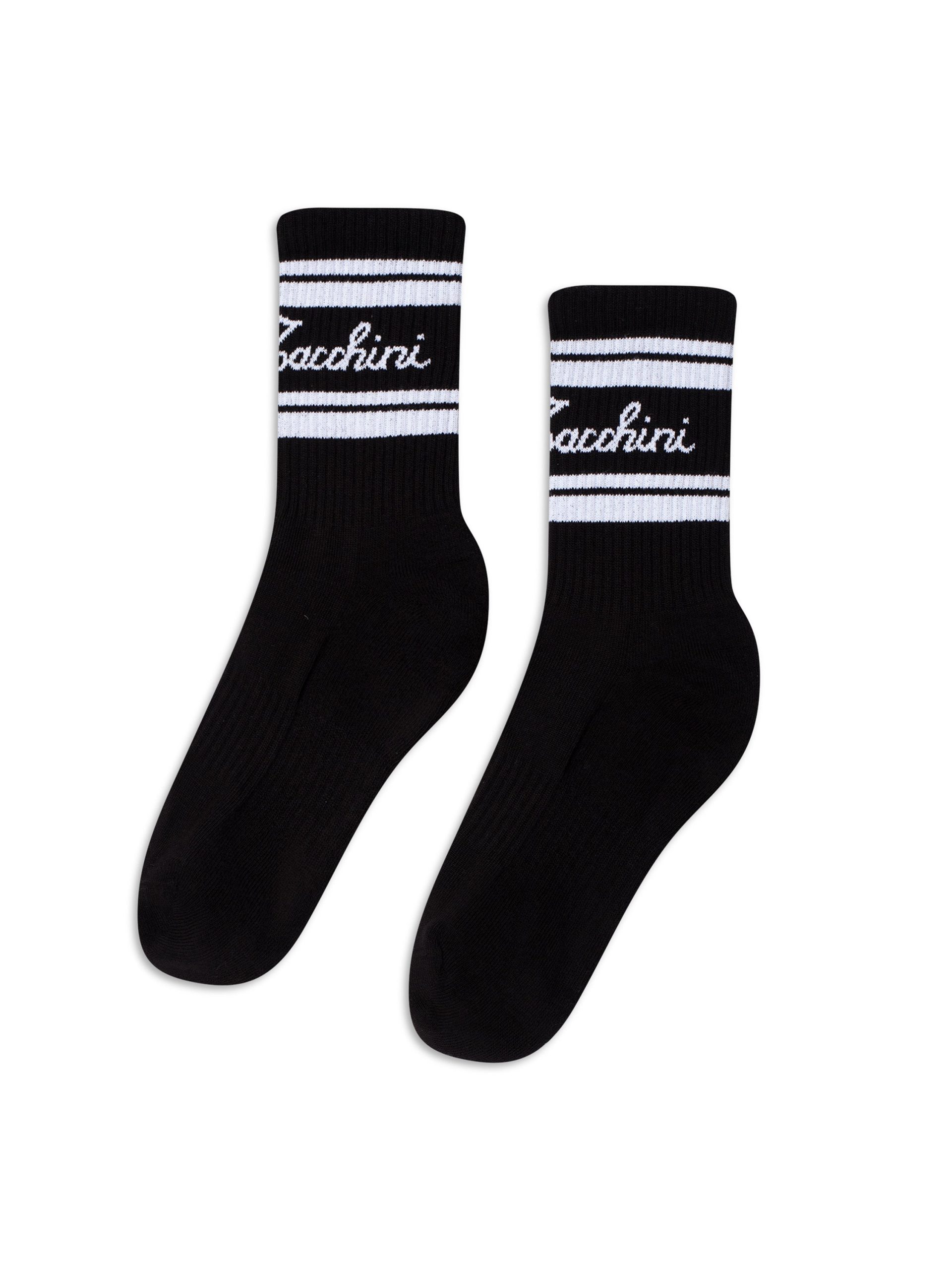 Classico Script Sock-Black Beauty - Image 2