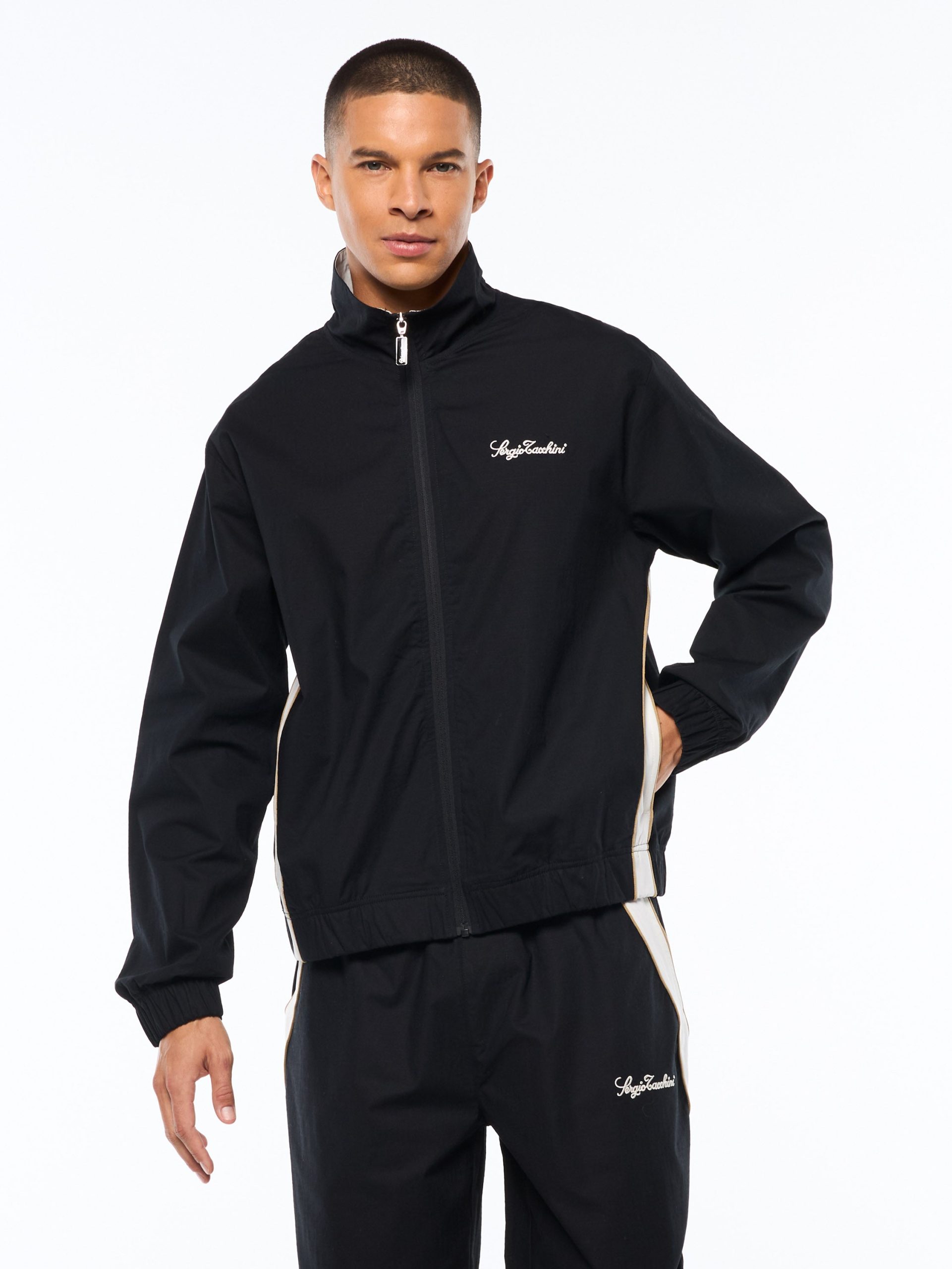Fiamma Track Jacket-Black Beauty