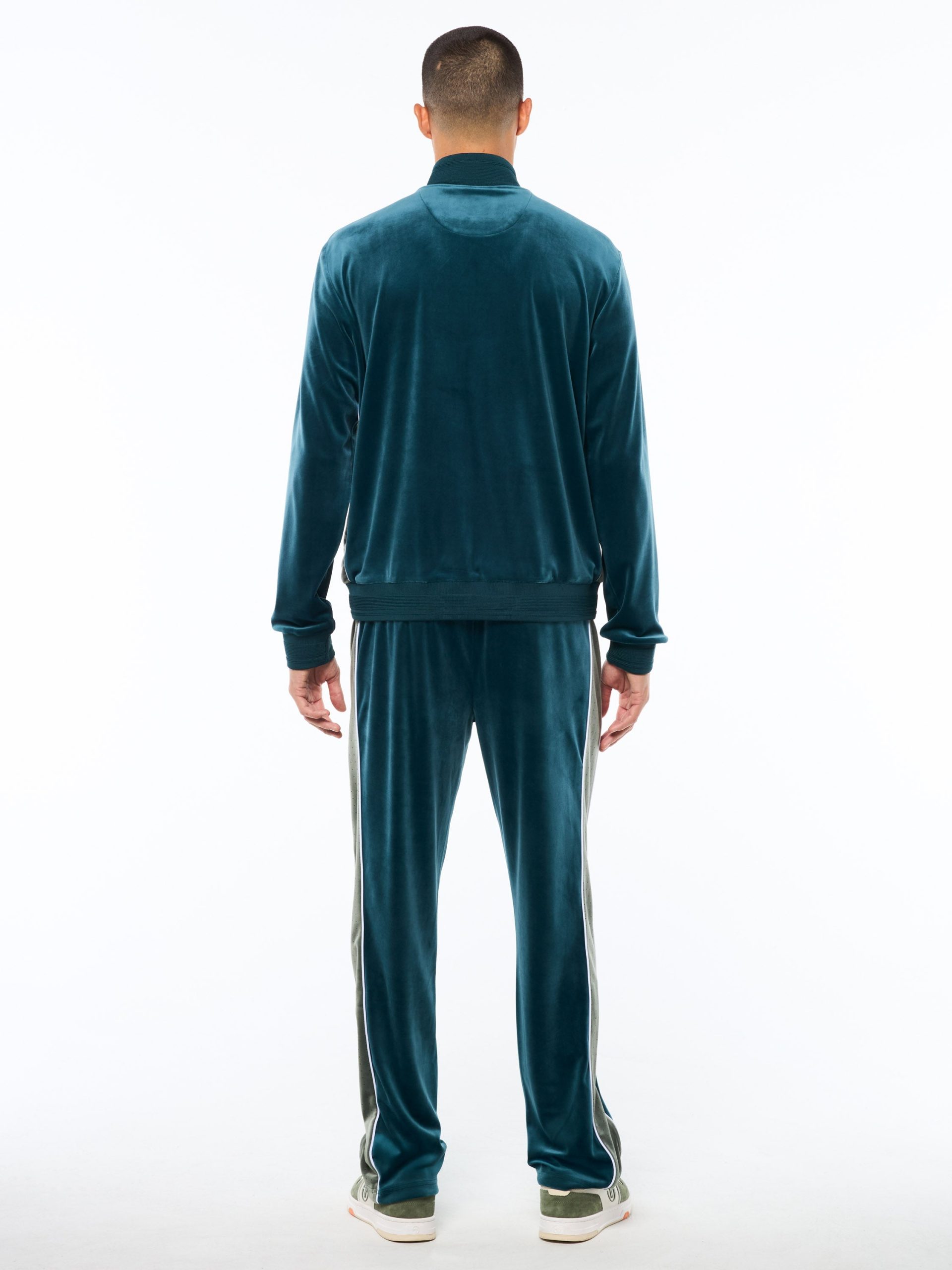 Forato Velour Track Jacket-Mediterranea - Image 5
