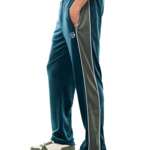 Forato Velour Track Pant-Mediterranea