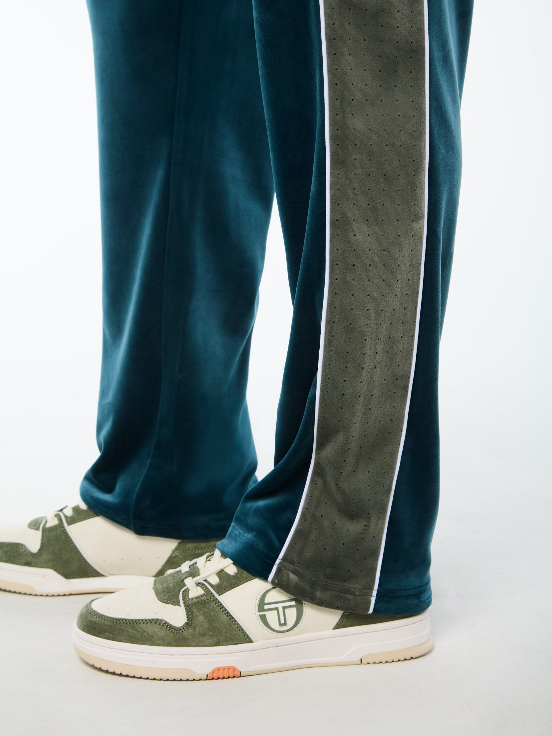 Forato Velour Track Pant-Mediterranea - Image 8