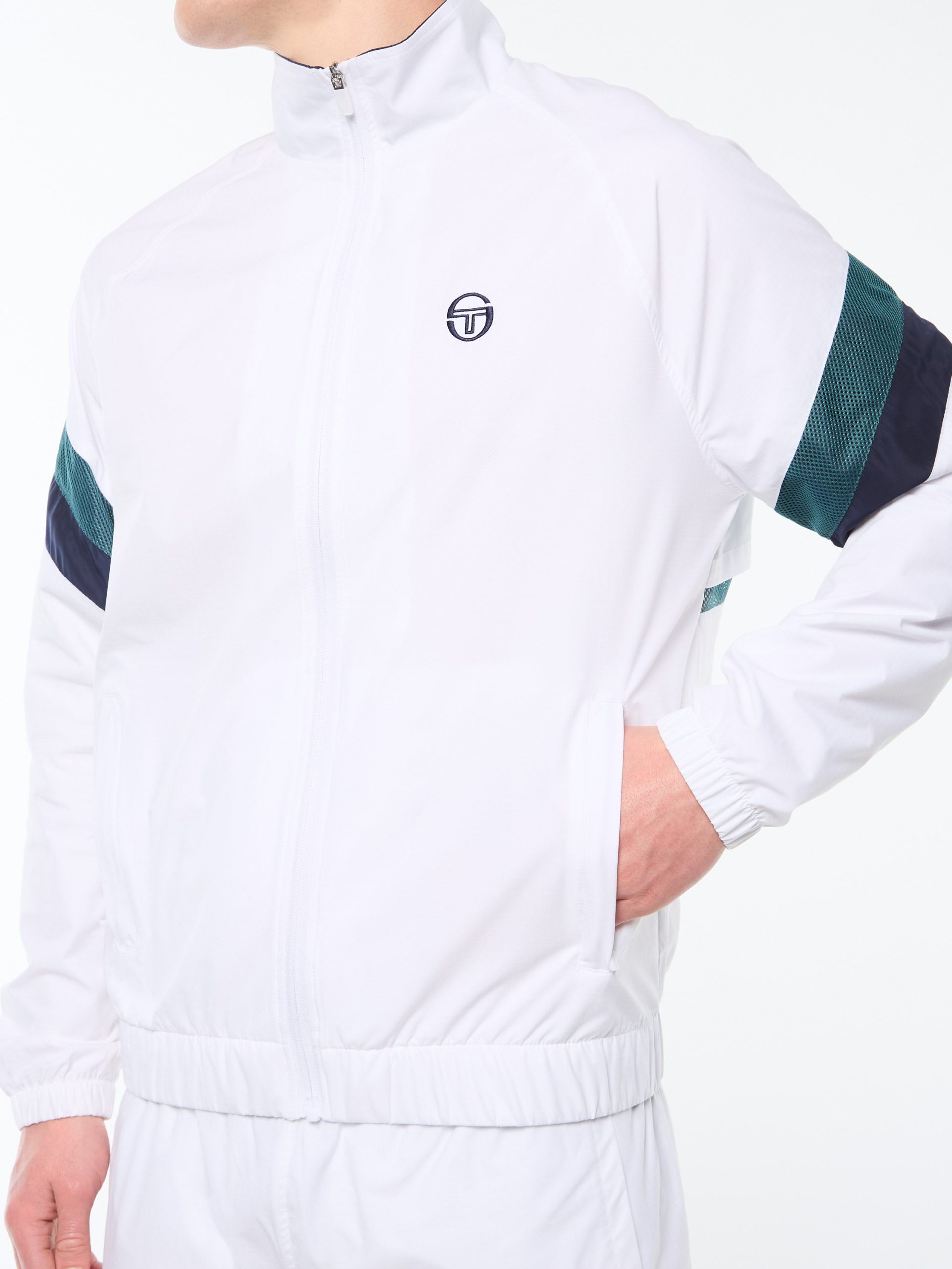 Ventilato Track Jacket-Brilliant White - Image 8