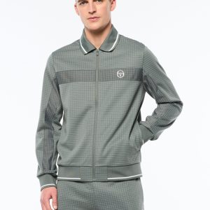 Rete Track Jacket-Agave Green