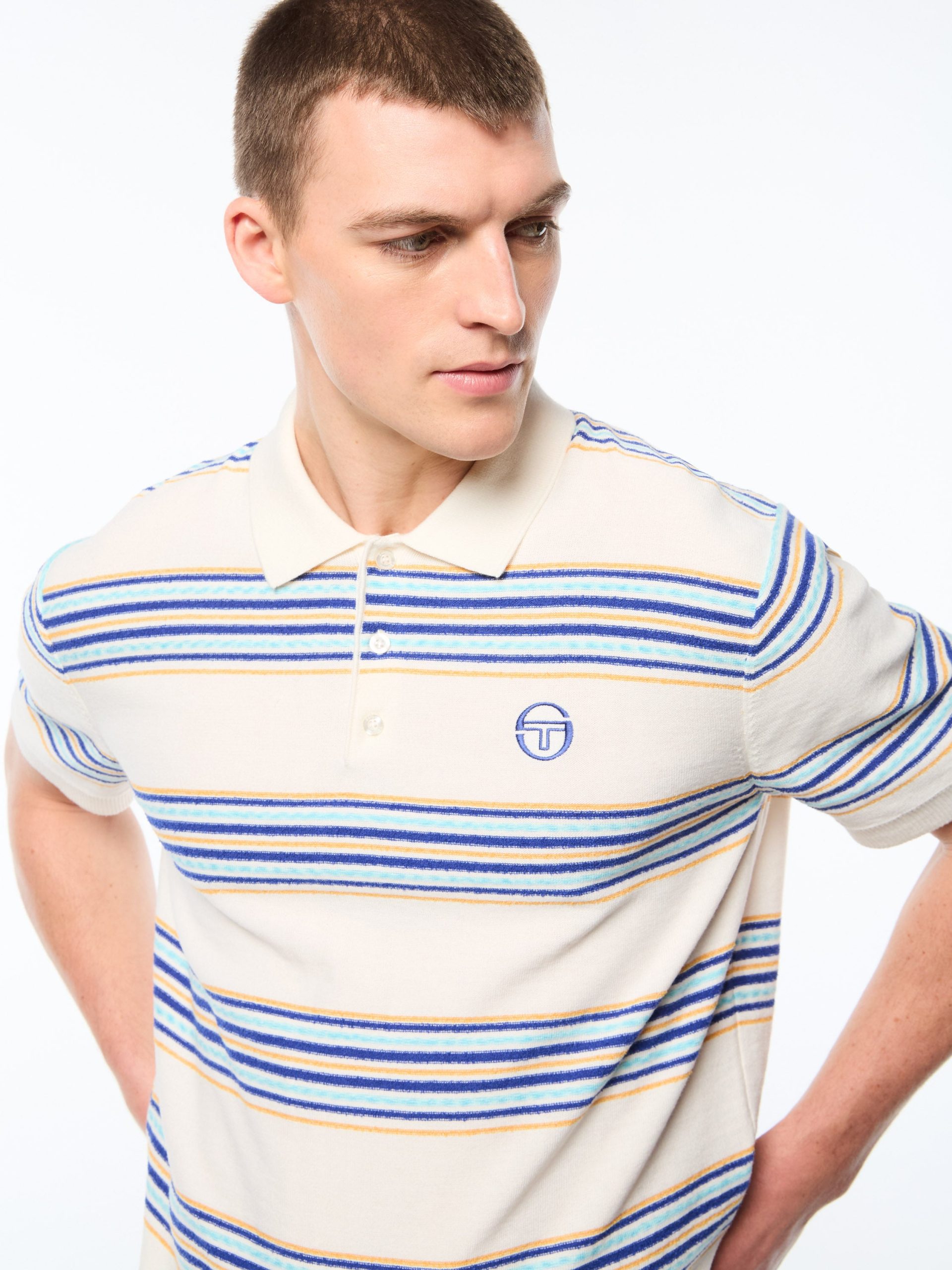 Fausto Sweater Polo-Gardenia - Image 7