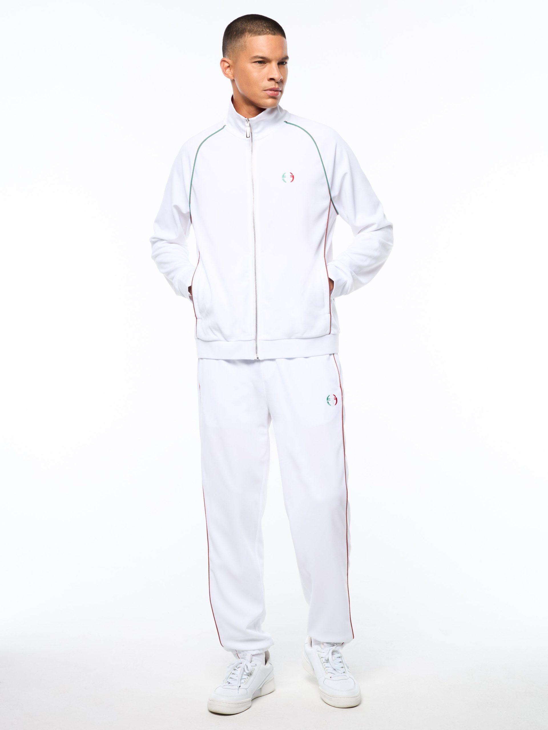 Eredita Track Jacket-Brilliant White - Image 3