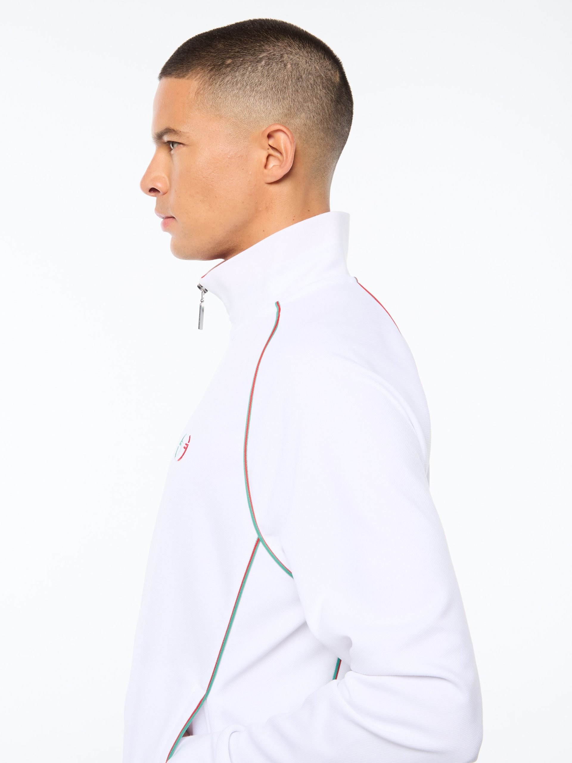 Eredita Track Jacket-Brilliant White - Image 6