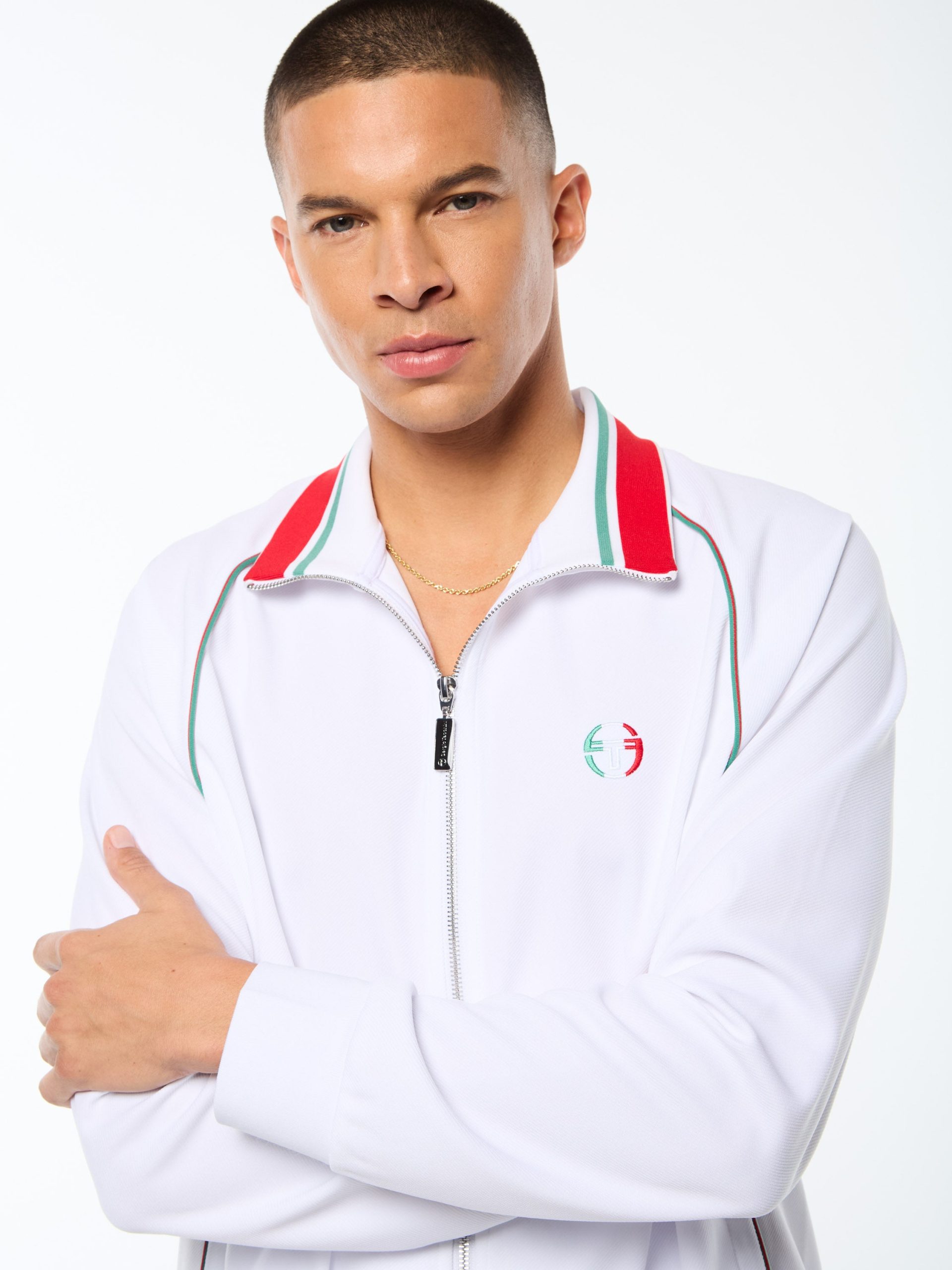 Eredita Track Jacket-Brilliant White - Image 8