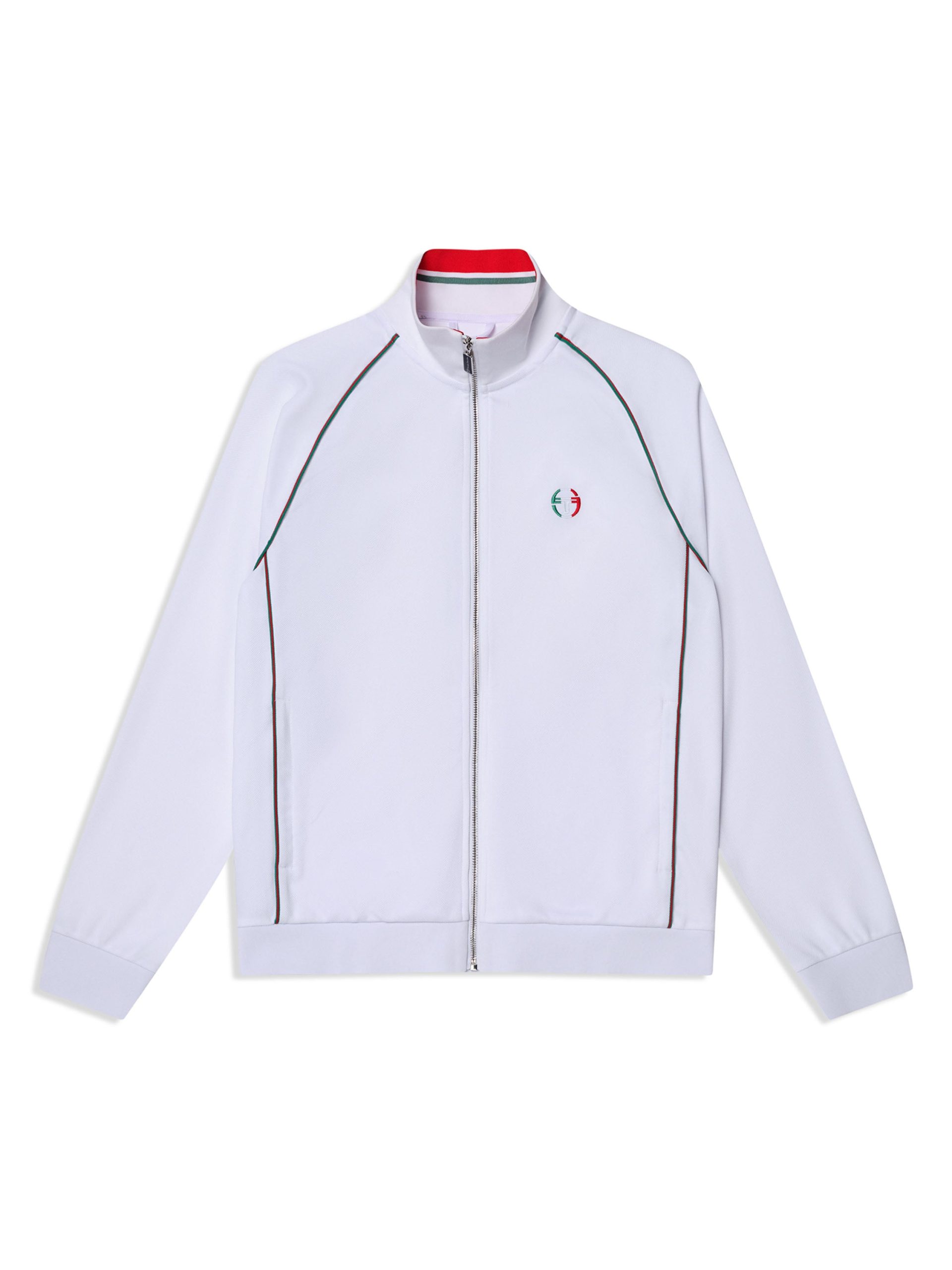 Eredita Track Jacket-Brilliant White - Image 2