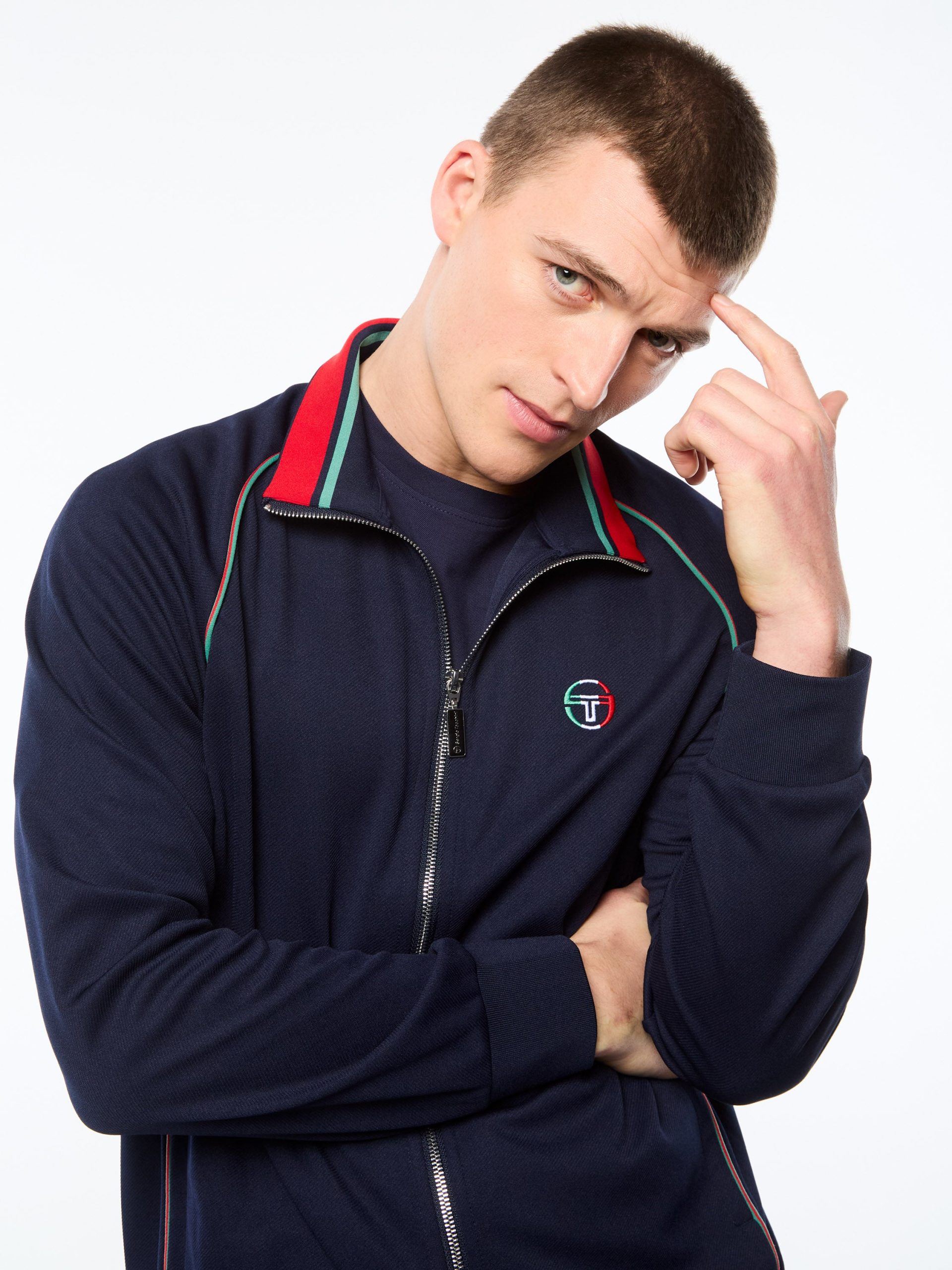 Eredita Track Jacket-Maritime Blue - Image 3