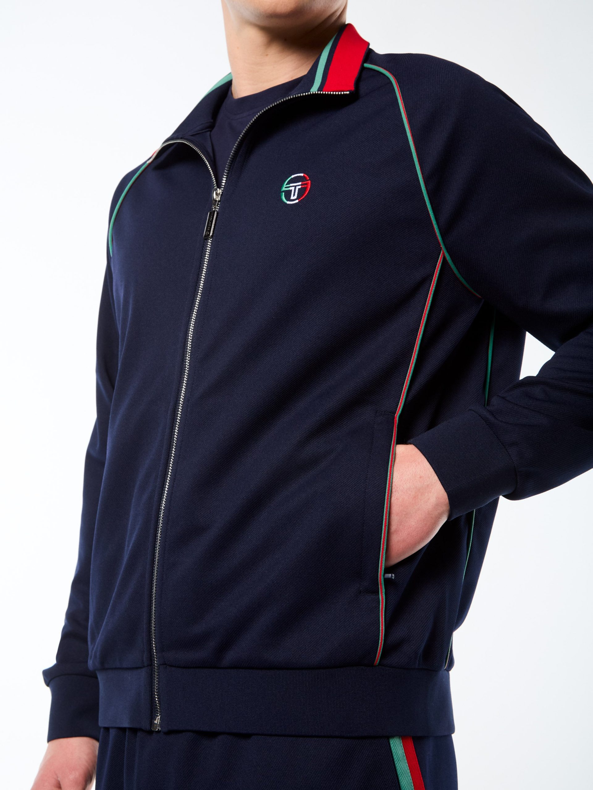 Eredita Track Jacket-Maritime Blue - Image 4