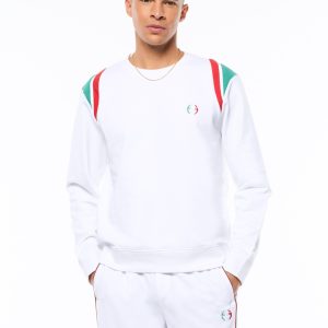 Eredita Crewneck-Brilliant White