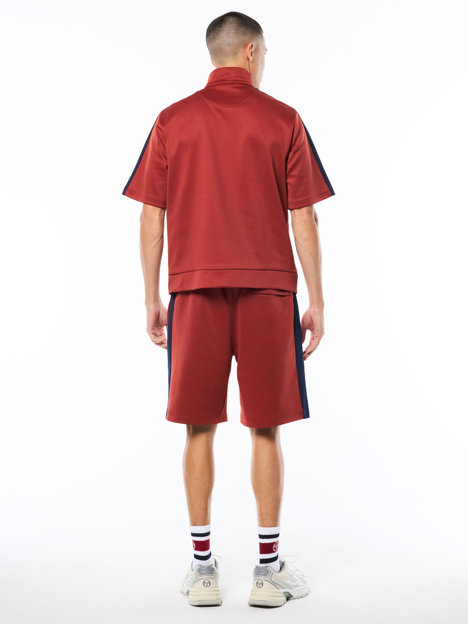 Viscotti Short Sleeve Track Jacket-Bossa Nova - Image 3
