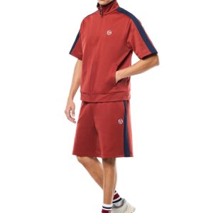 Viscotti Short Sleeve Track Jacket-Bossa Nova