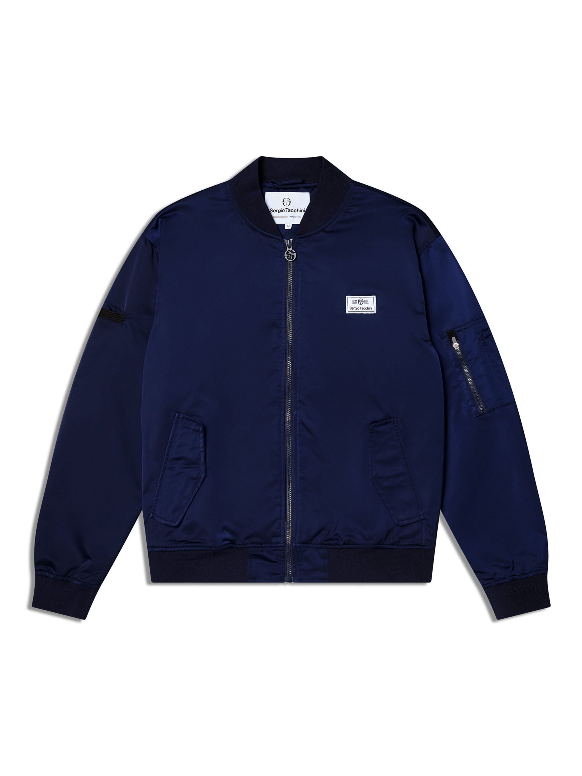 Piano Bomber Jacket-Maritime Blue - Image 2