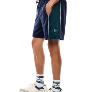 Cresta Velour Short-Maritime Blue