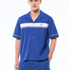 Annata Cabana Shirt-Deep Ultramarine