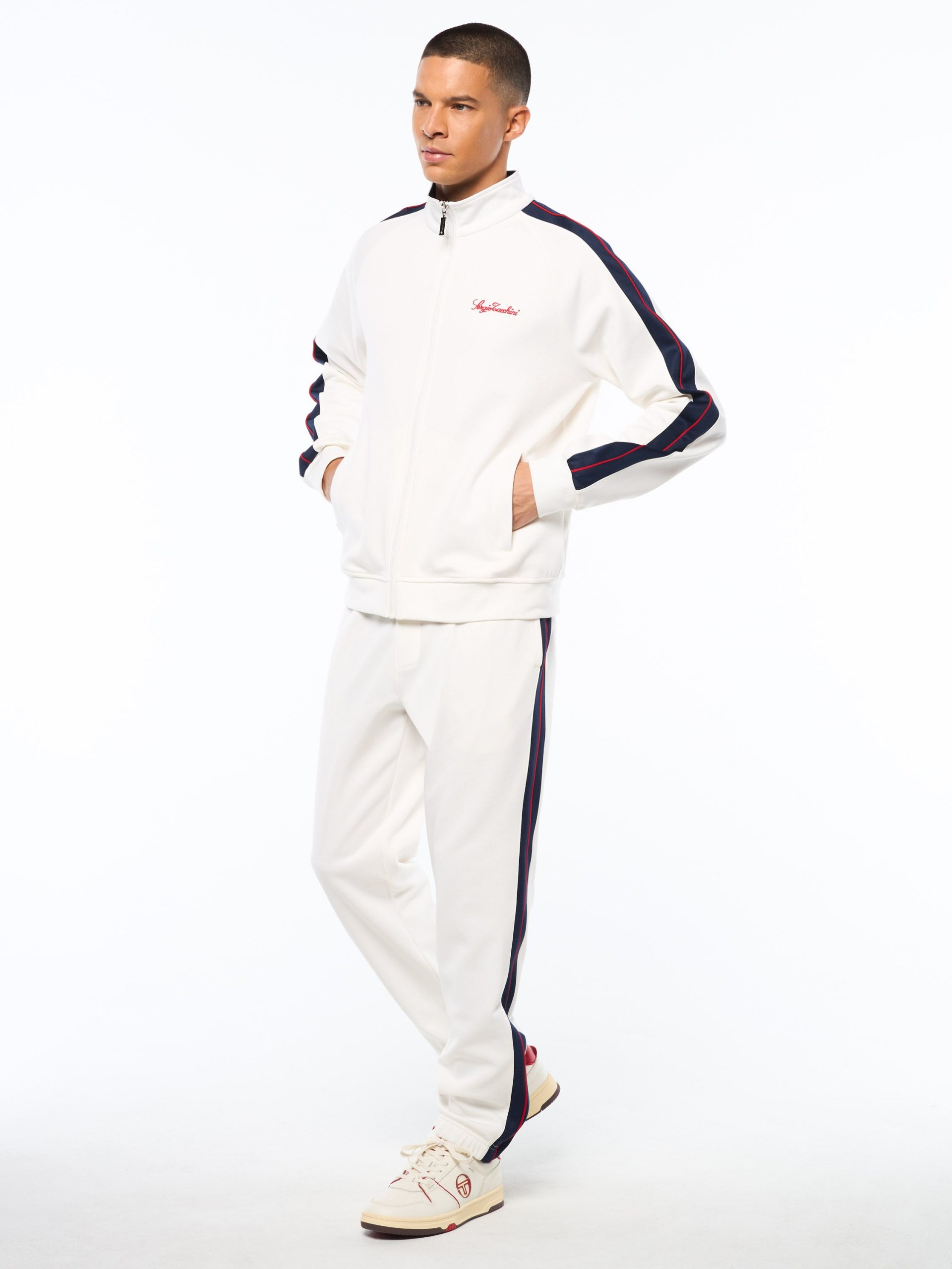 Semplice Track Jacket-Gardenia - Image 4