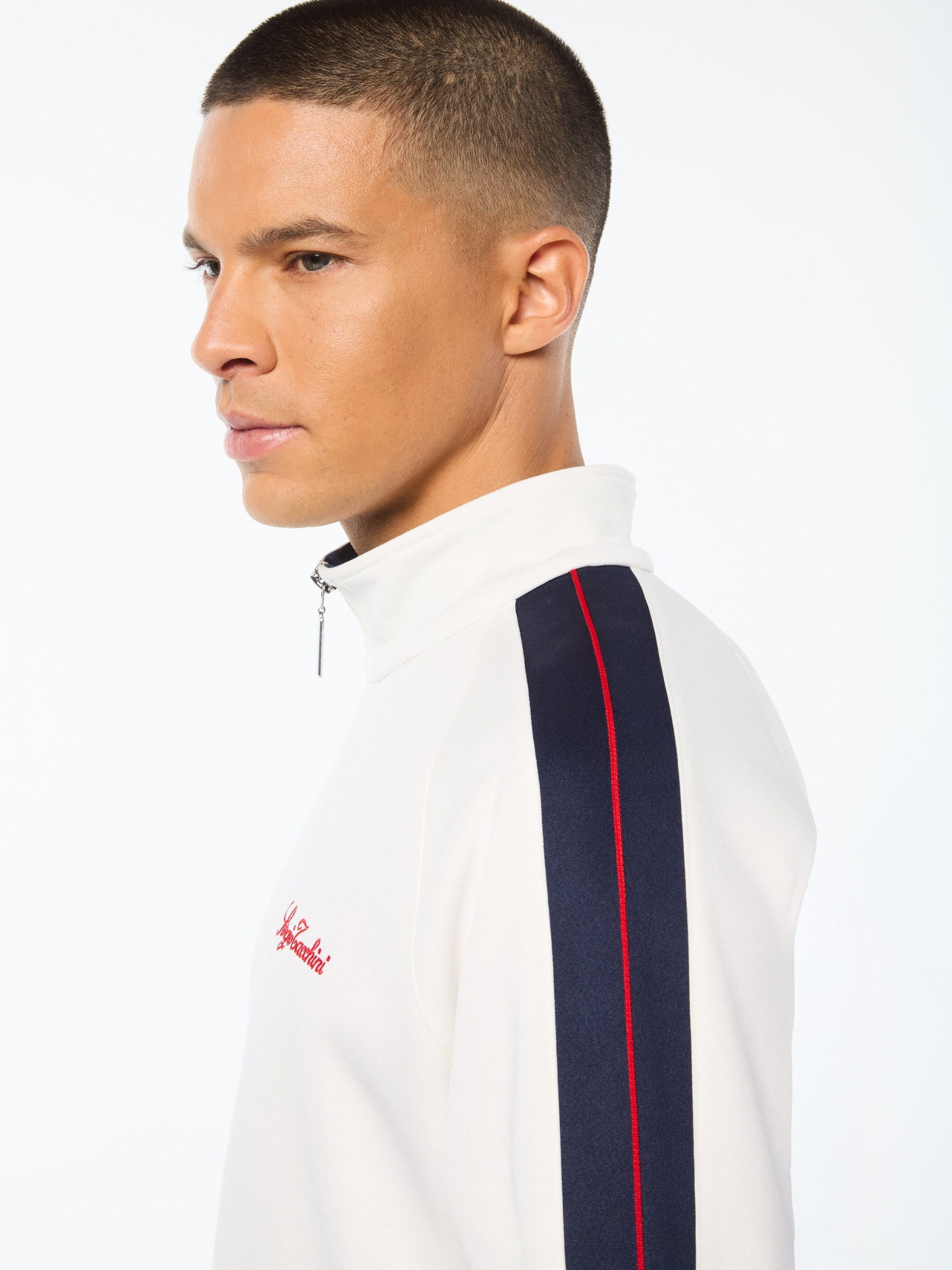 Semplice Track Jacket-Gardenia - Image 6