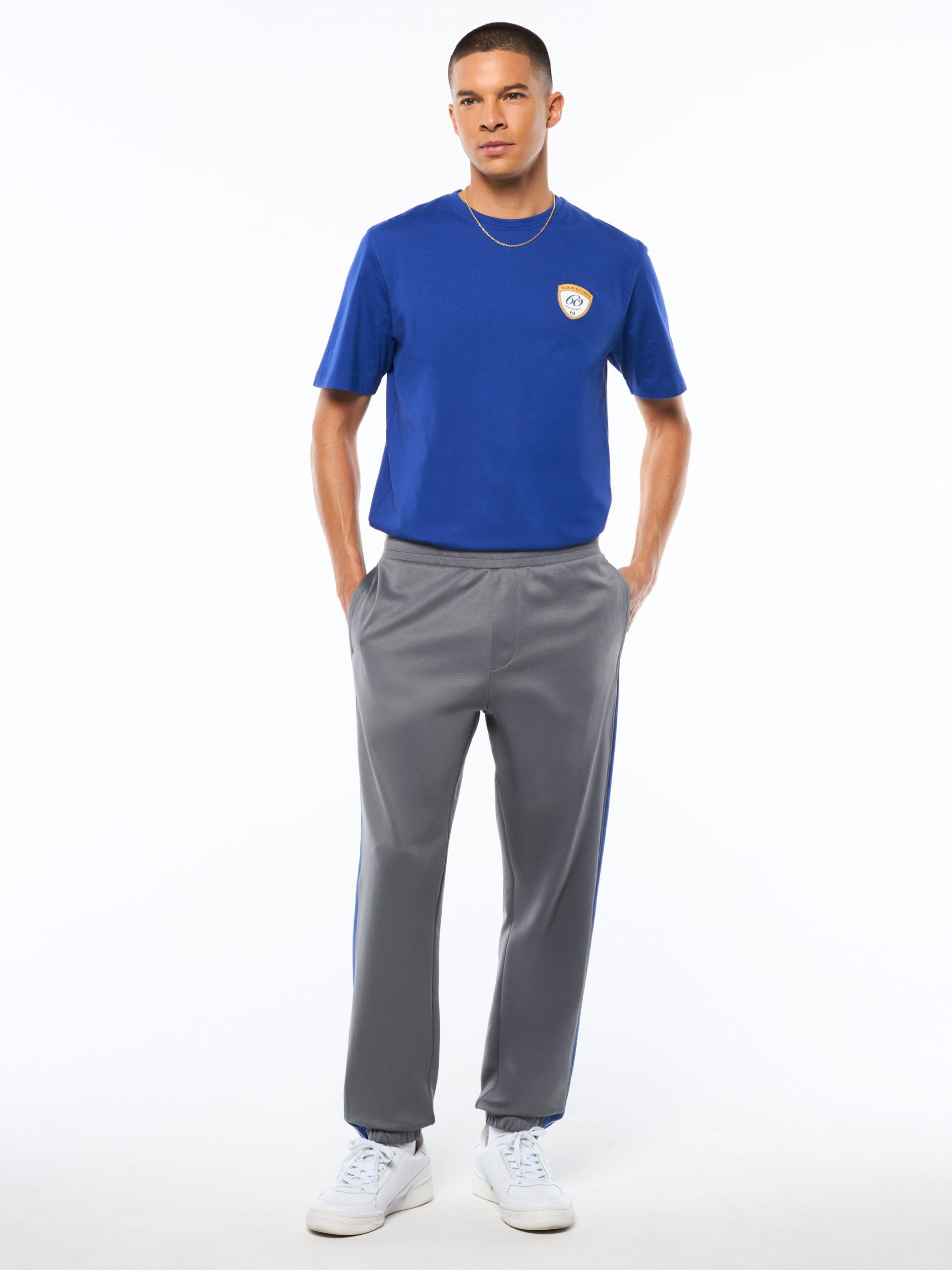 Semplice Track Pant-Quiet Shade - Image 3