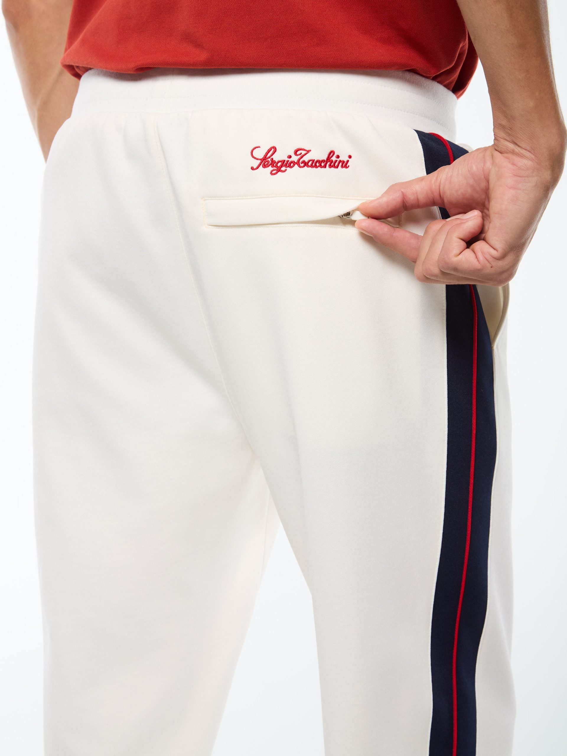 Semplice Track Pant-Gardenia - Image 7