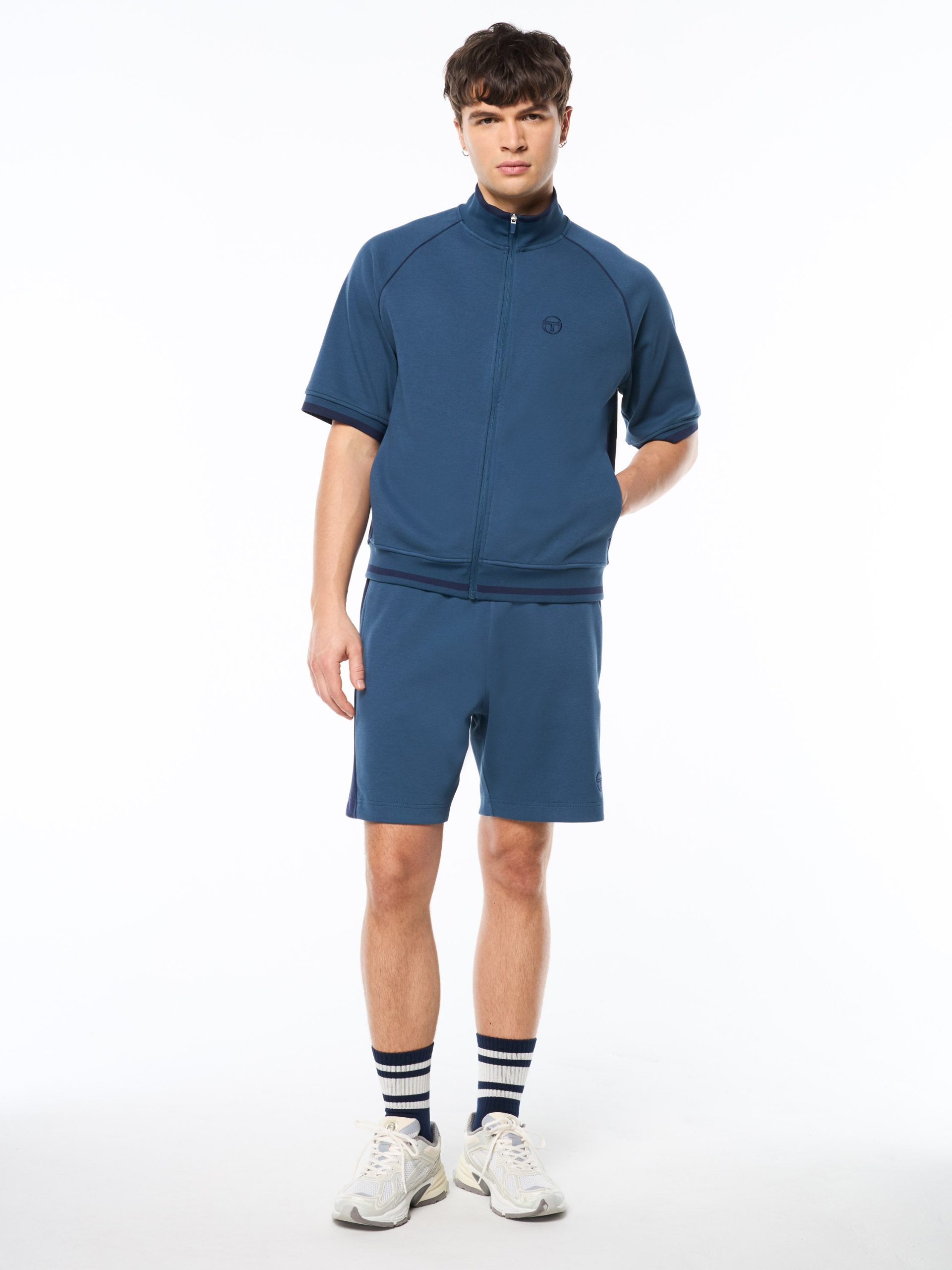 Pannello Short Sleeve Track Jacket-Key Largo - Image 3