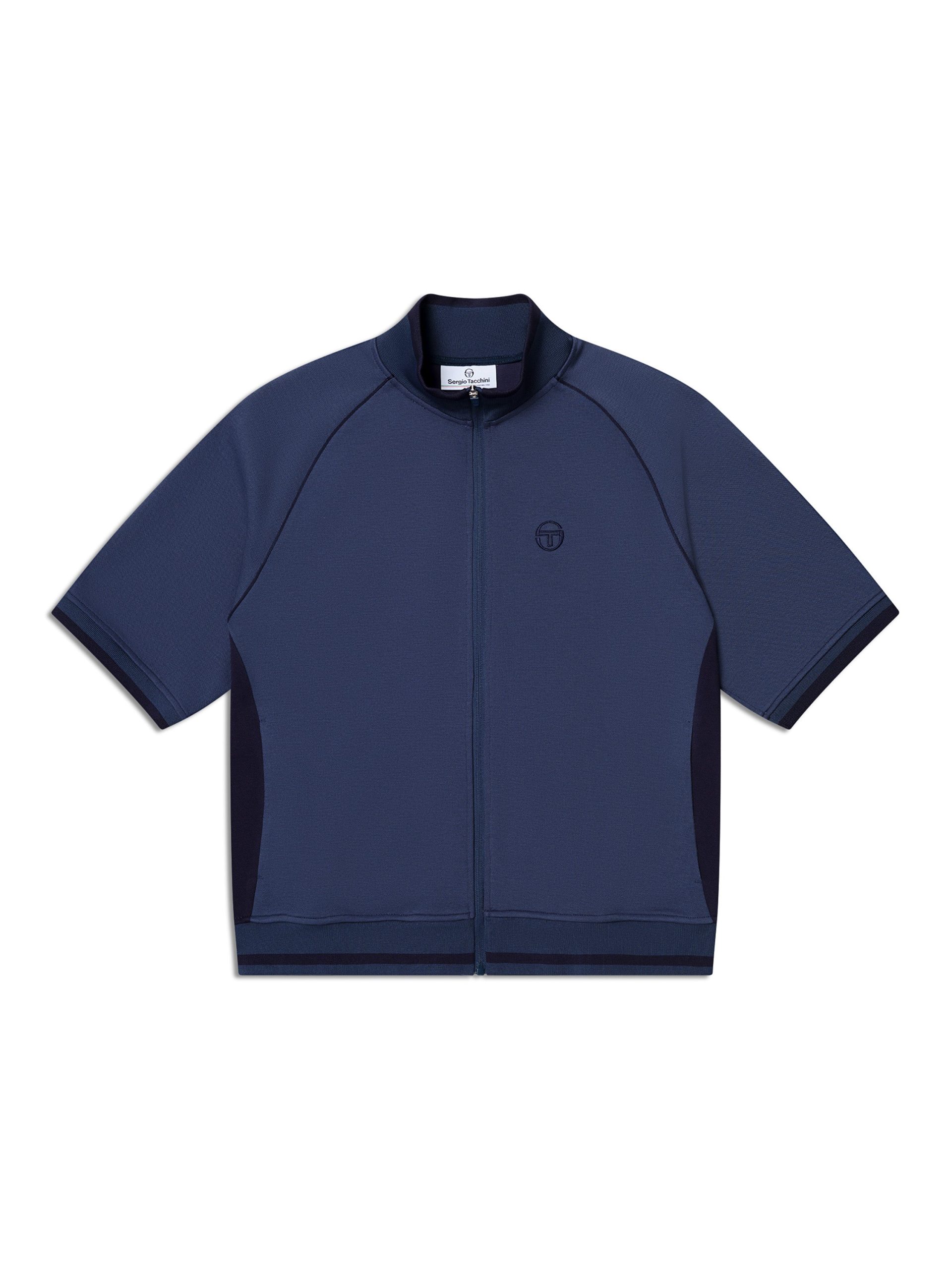 Pannello Short Sleeve Track Jacket-Key Largo - Image 2
