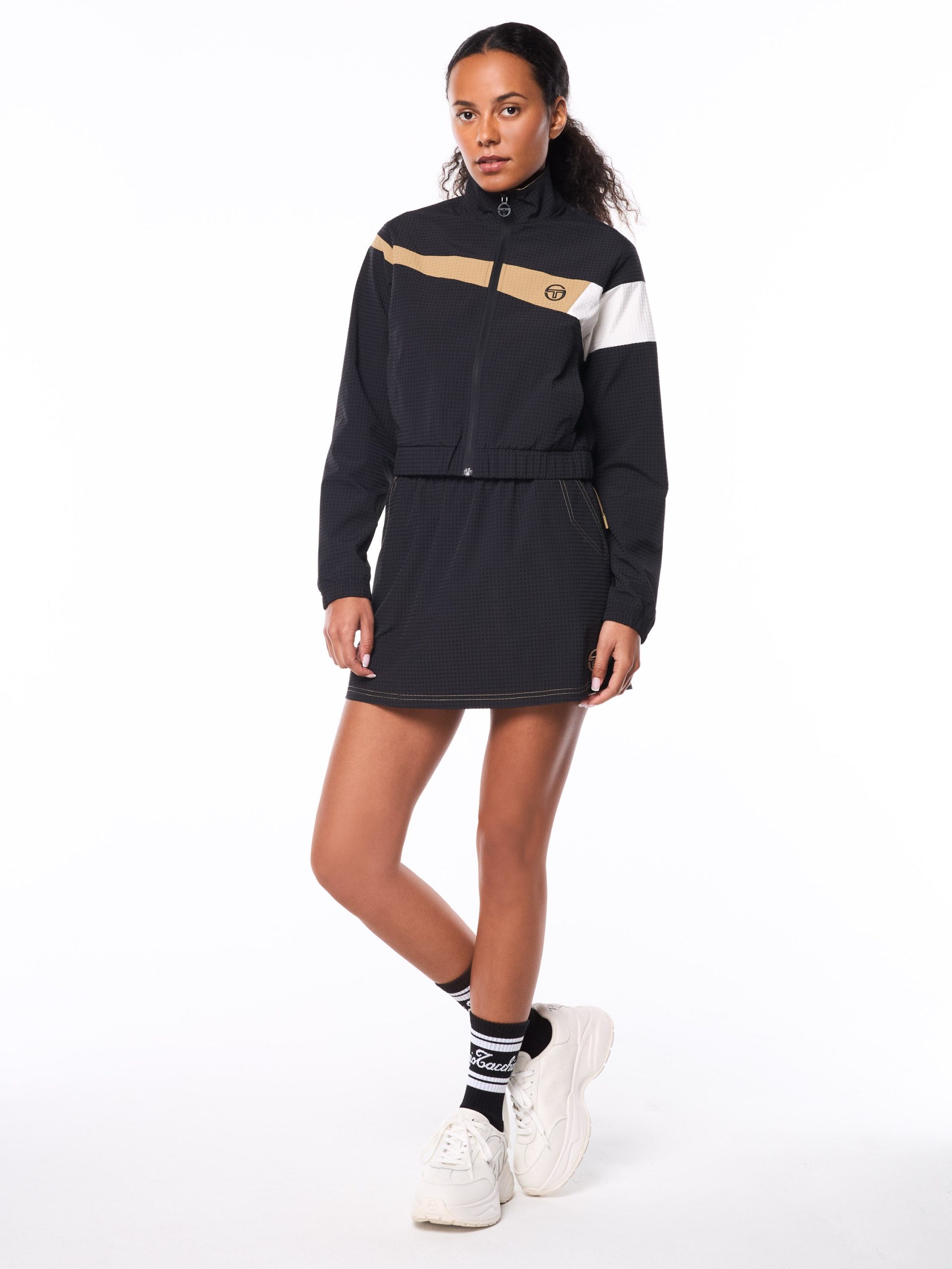 Roma Track Jacket-Black Beauty - Image 3