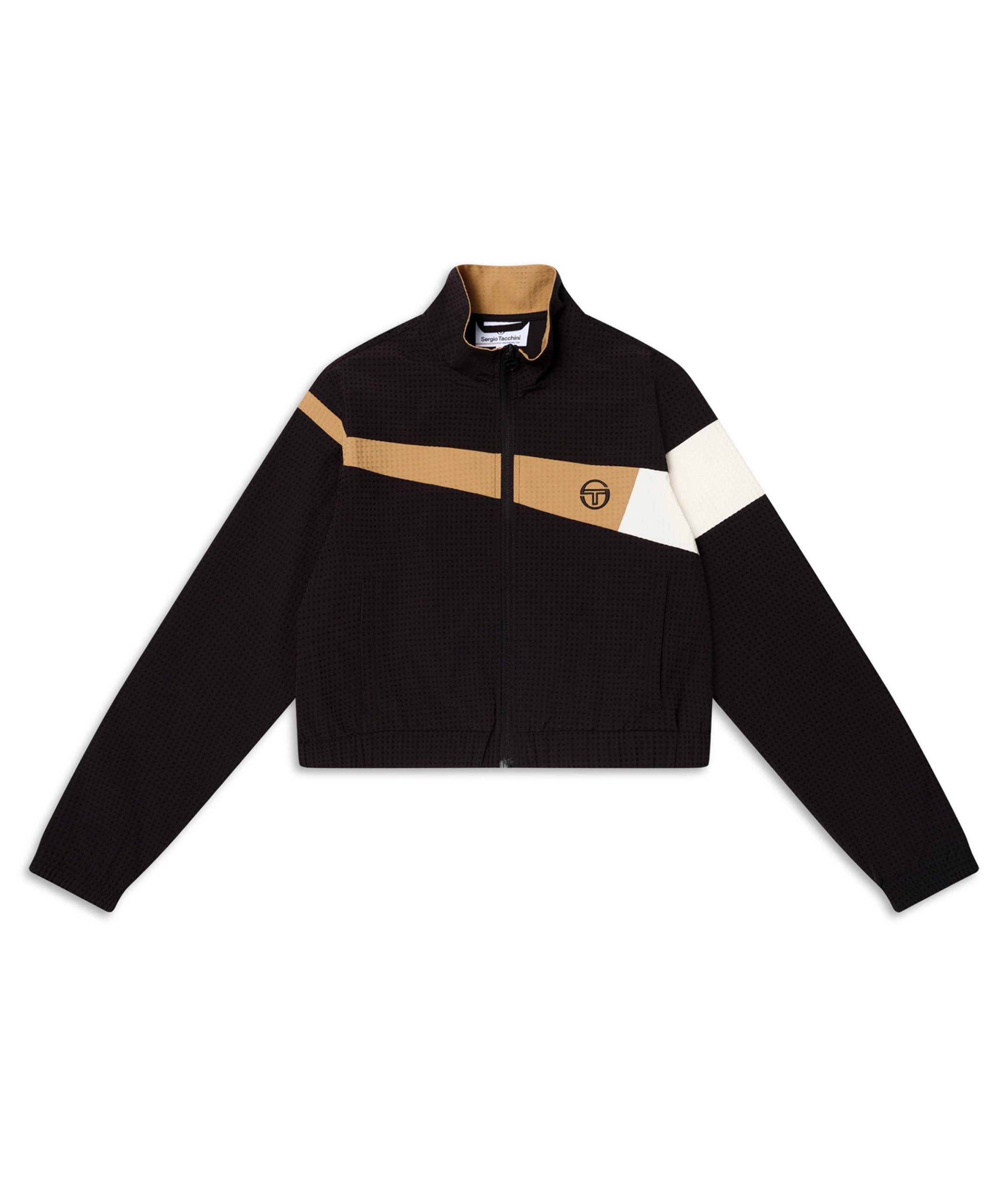 Roma Track Jacket-Black Beauty - Image 2