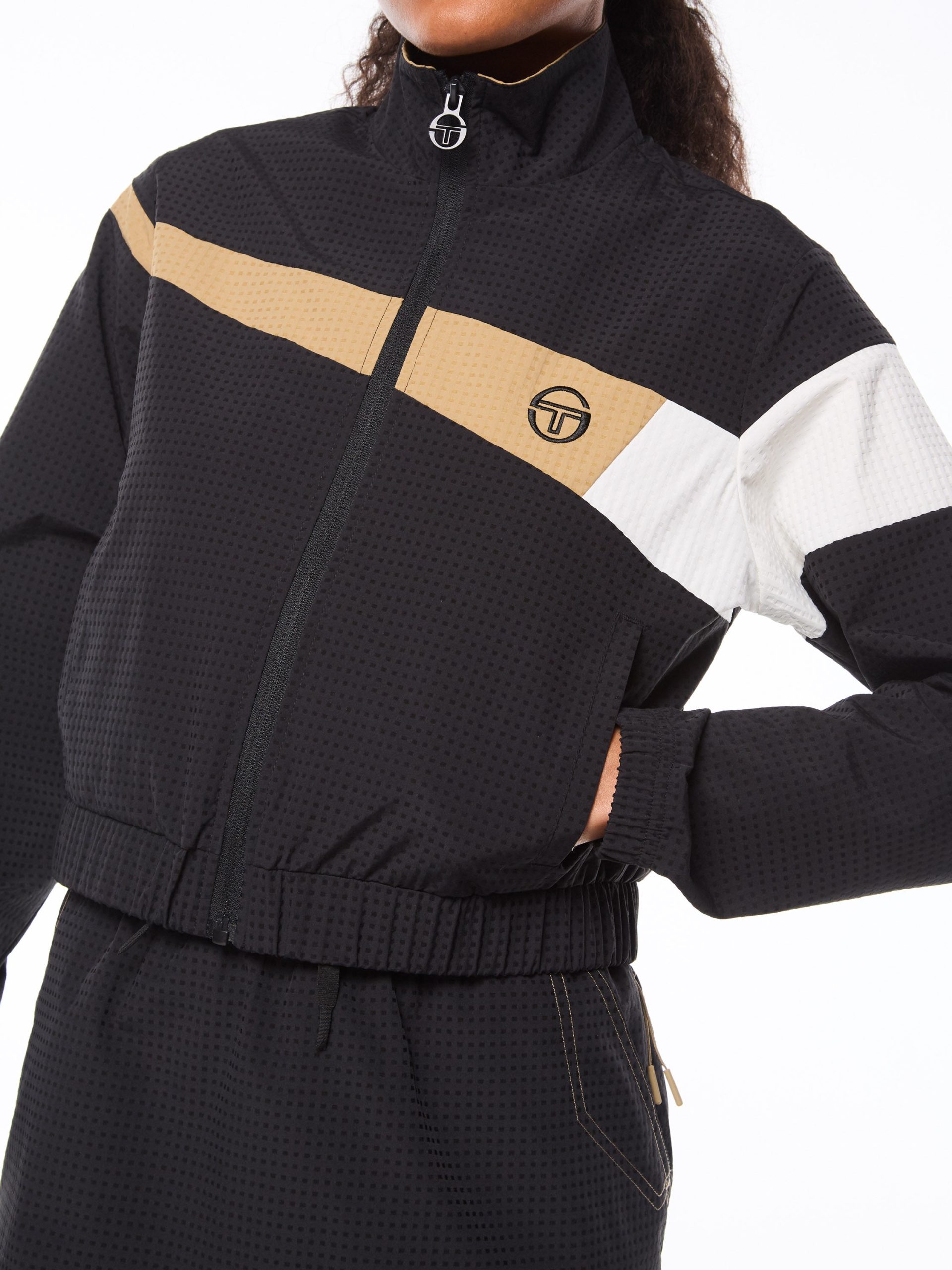Roma Track Jacket-Black Beauty - Image 7