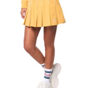 Via Skirt-Honey Gold
