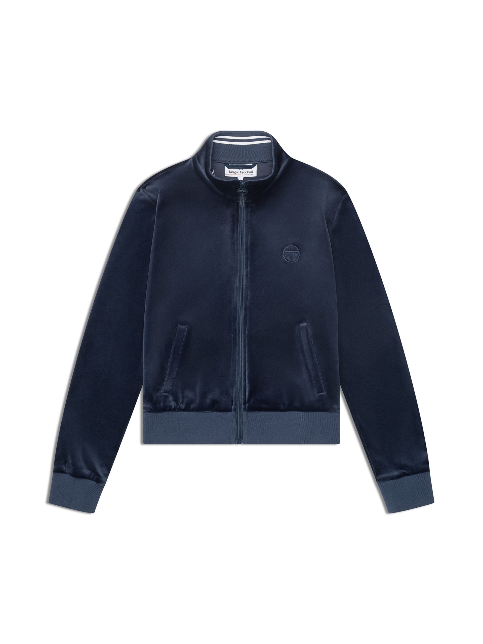 Nuvola Velour Track Jacket-Key Largo - Image 2