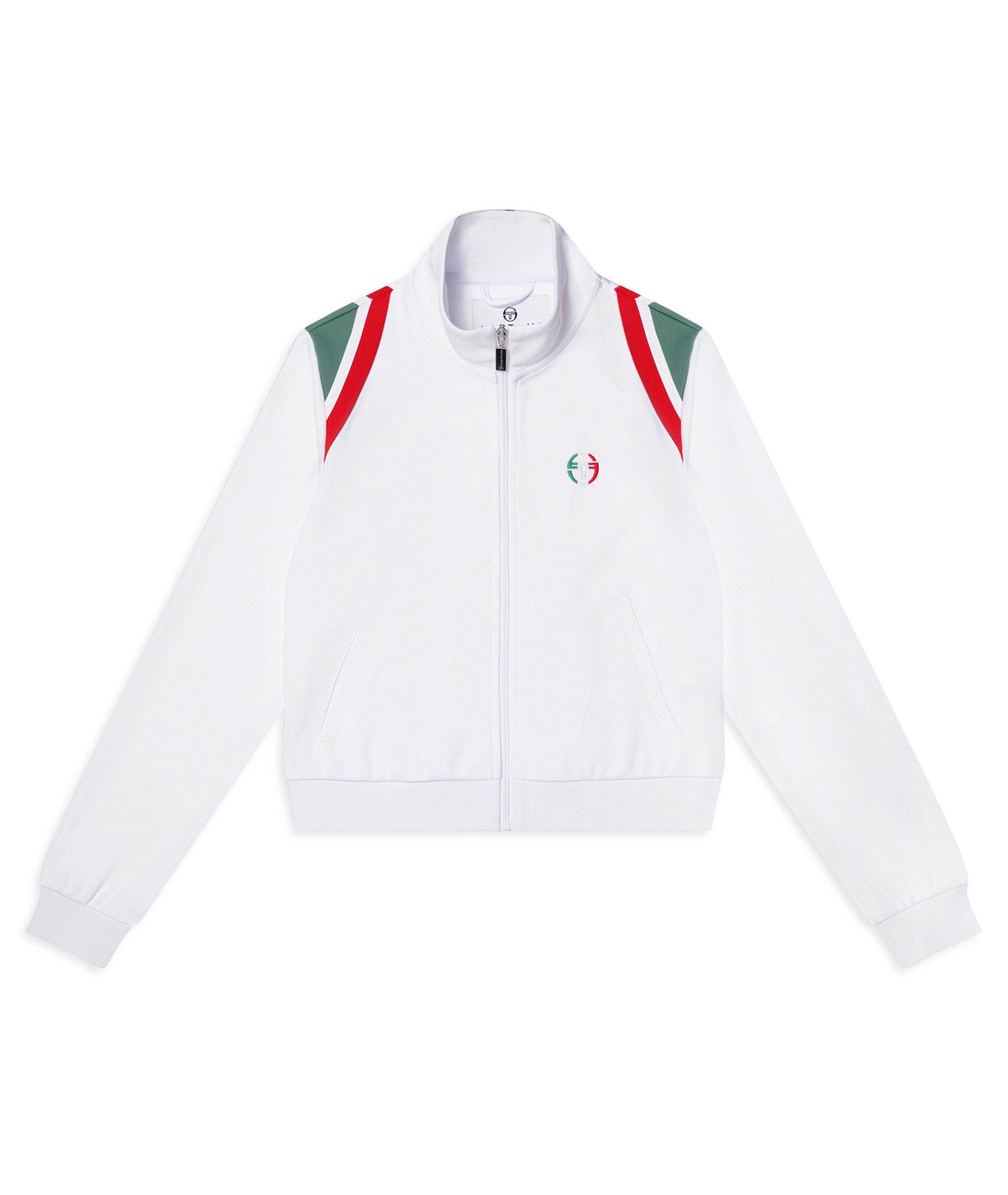 Women's Eredita Track Jacket-Brilliant White - Image 2