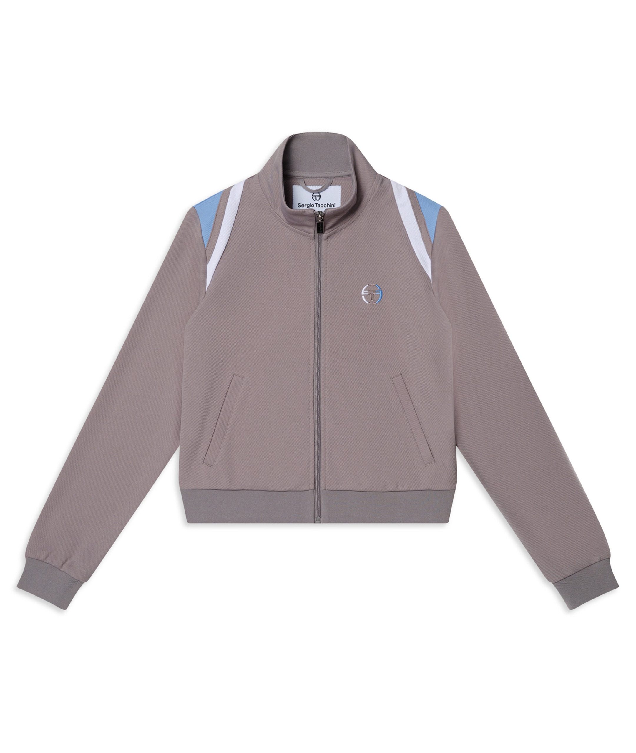 Women's Eredita Track Jacket-Sleet - Image 2