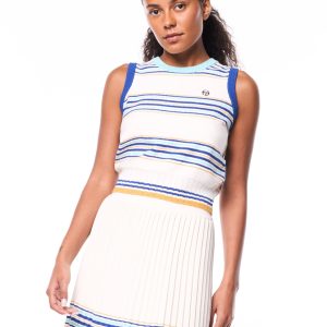 Fausta Knit Tank-Gardenia