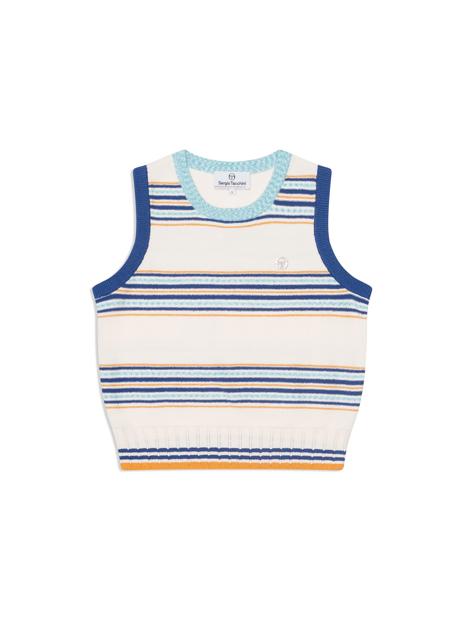 Fausta Knit Tank-Gardenia - Image 2