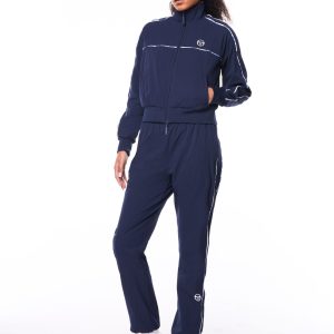 Women's Lioni Track Jacket- Maritime Blue