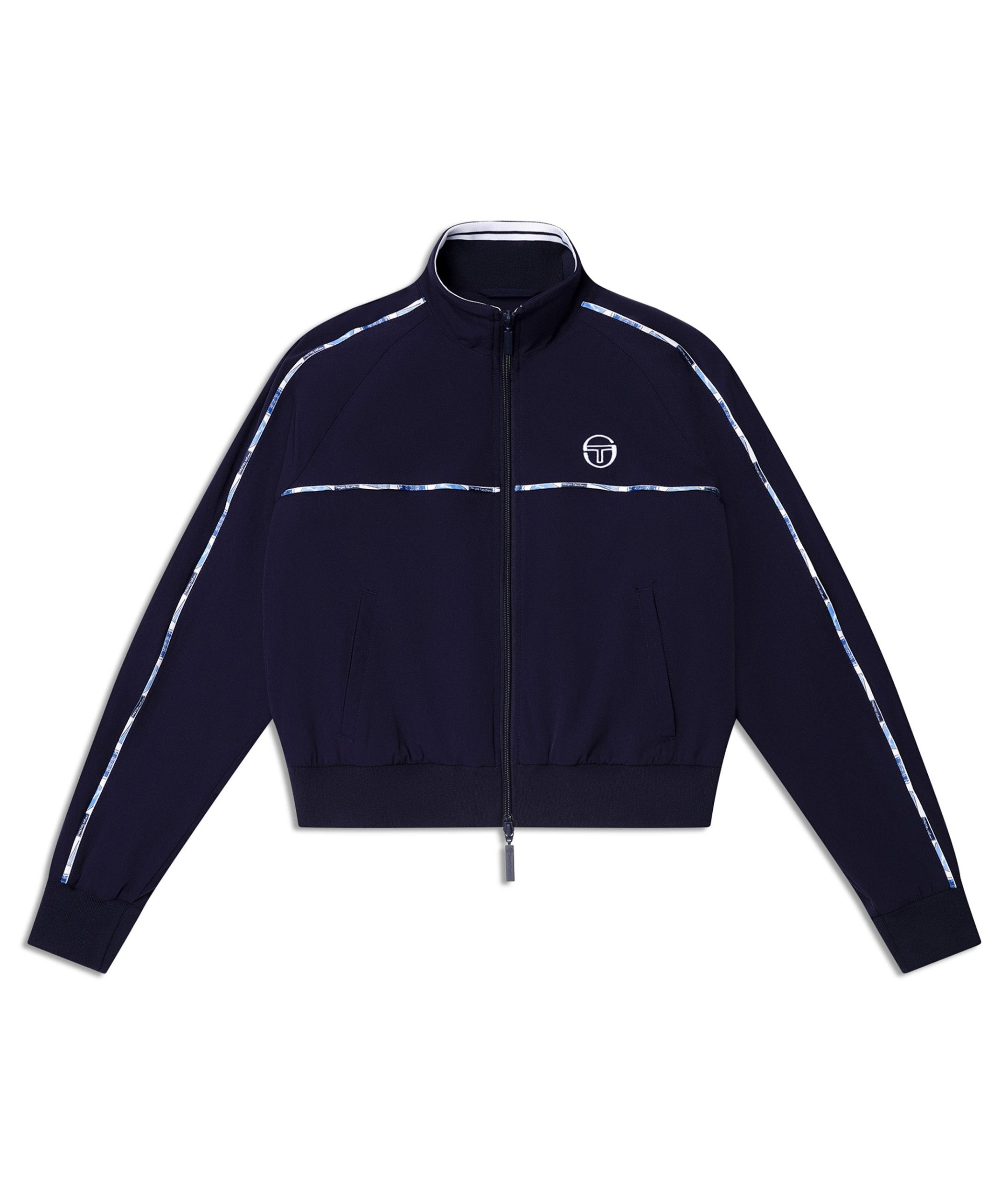 Women's Lioni Track Jacket- Maritime Blue - Image 2