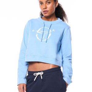 Piano Crewneck-Della Robbia Blue