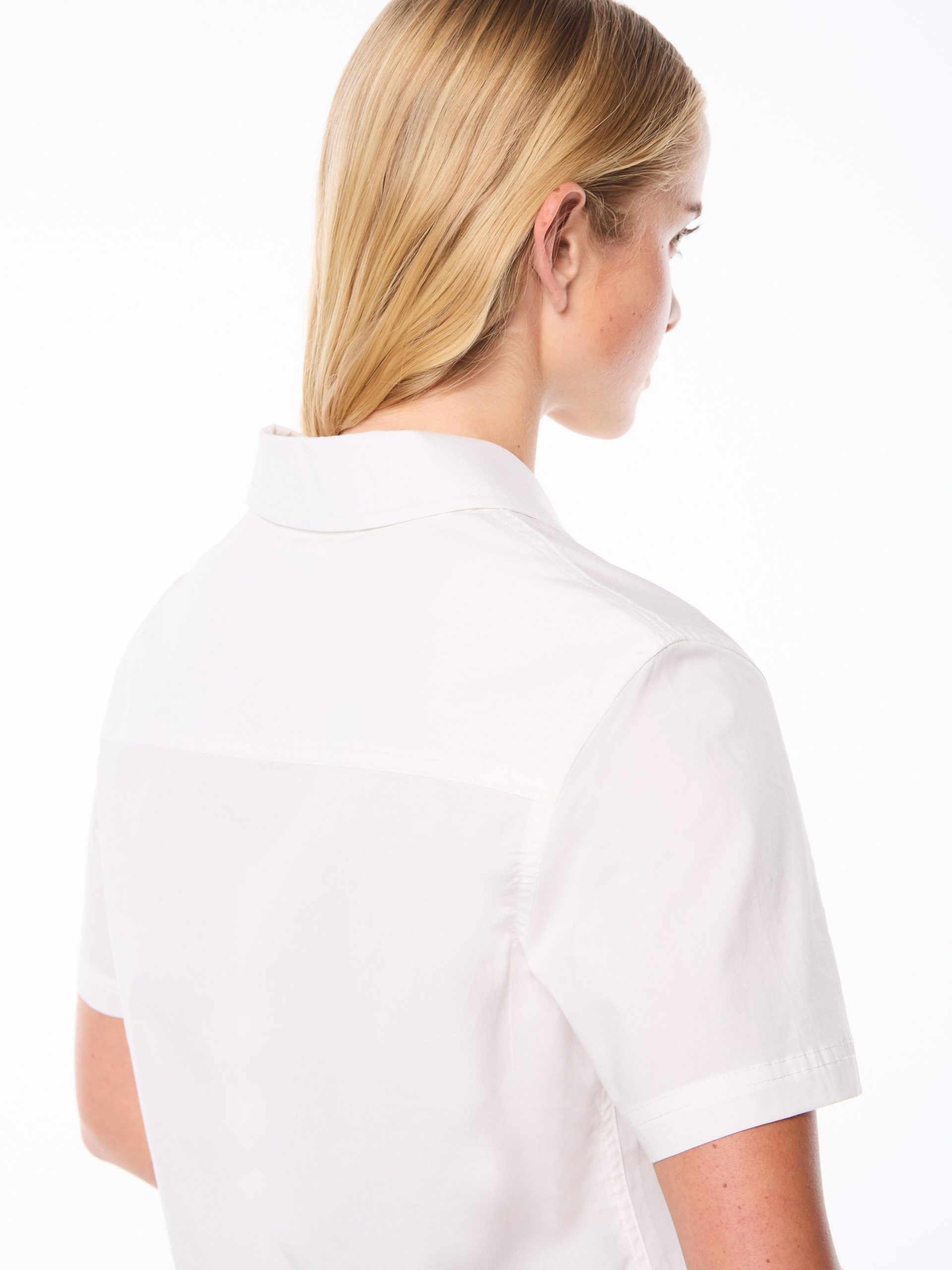Women's Piano Cabana Full Zip-Brilliant White - Image 6