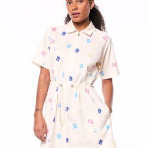 Timbro Dress-Gardenia