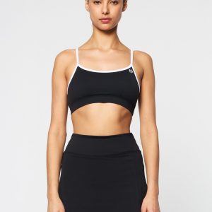 Elisa Sports Top- Black Beauty